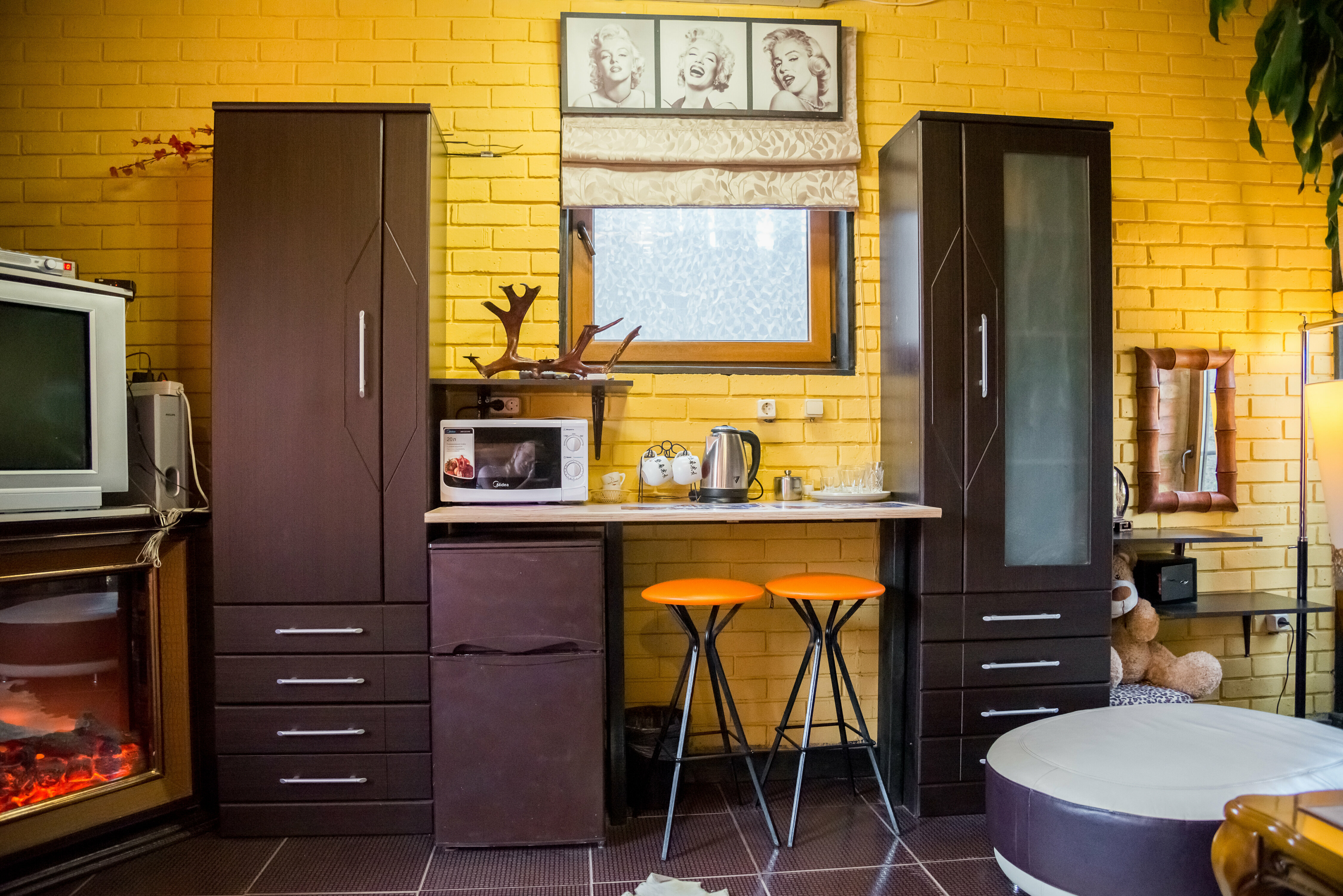 Люкс с кроватью размера "queen-size" и гидромассажной ванной