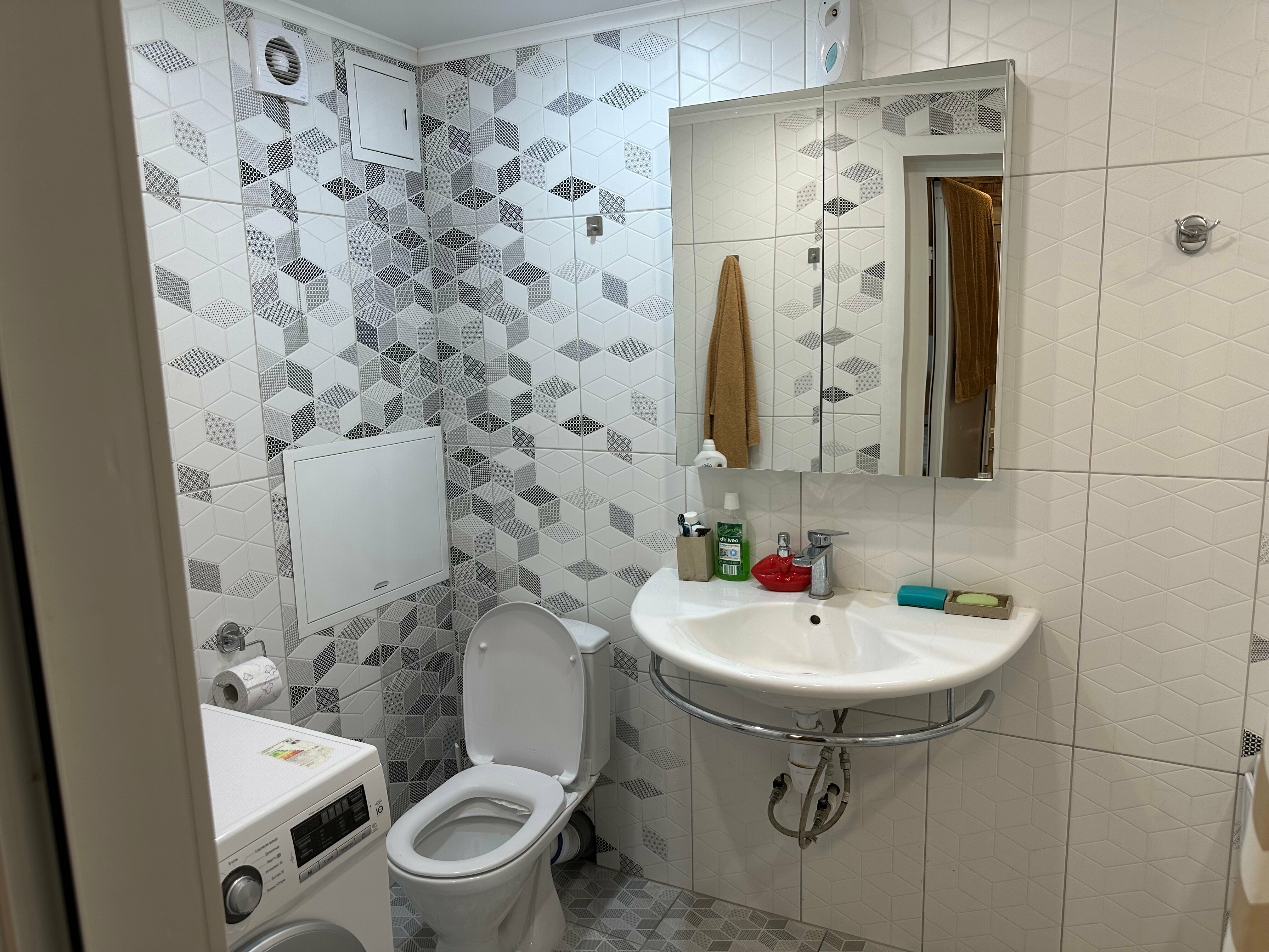 Трехместный номер с ванной