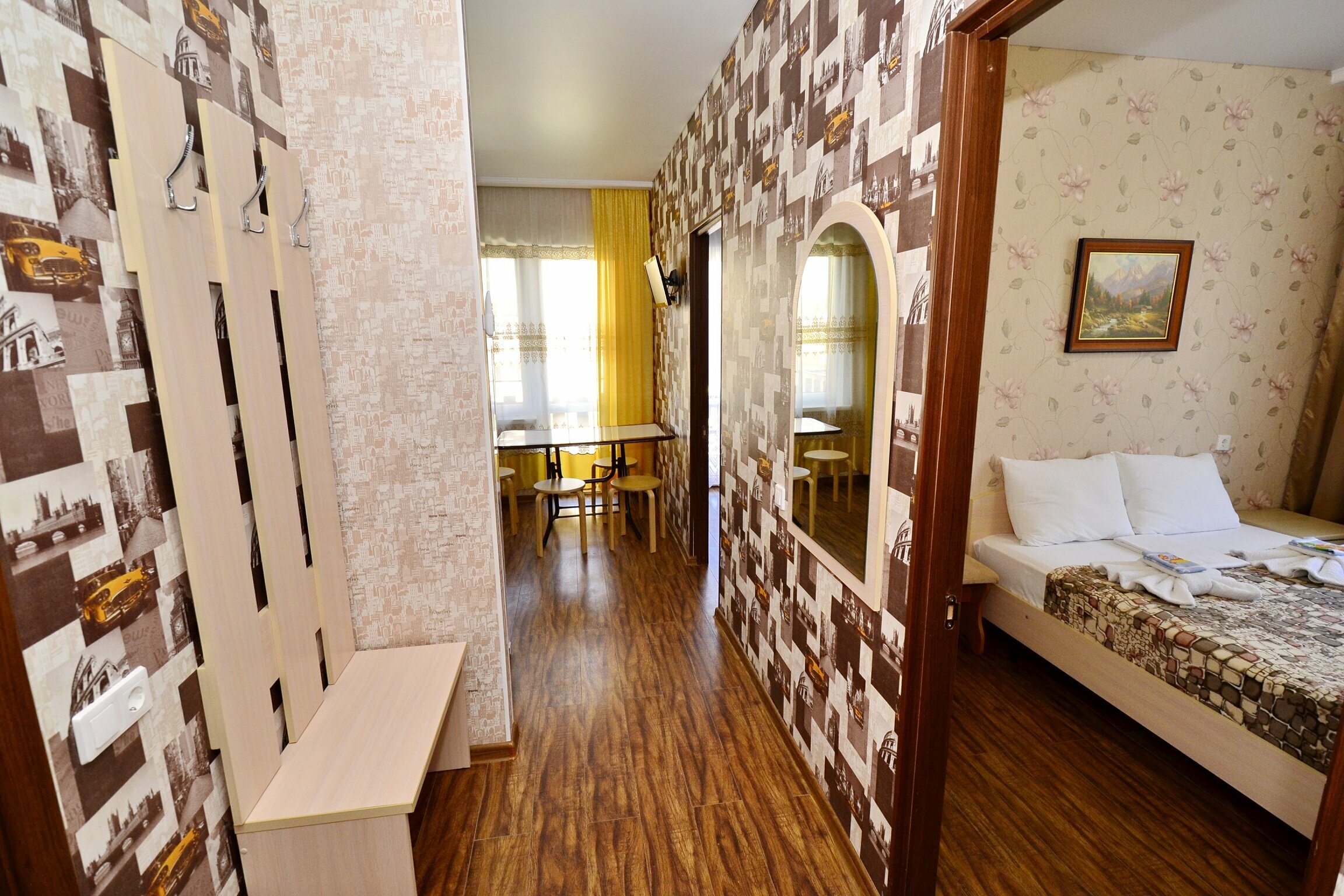 Апартаменты с 2 спальнями