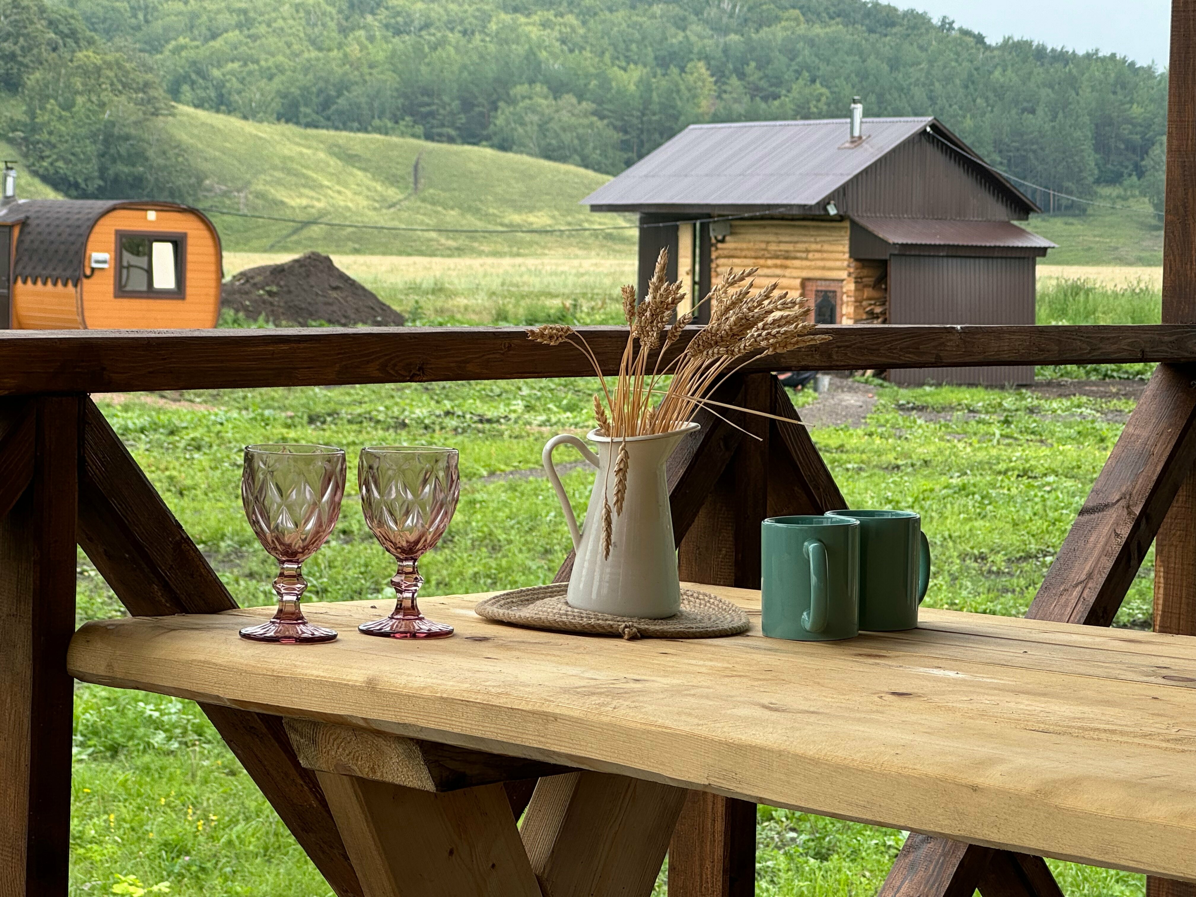 Дом с видом на горы