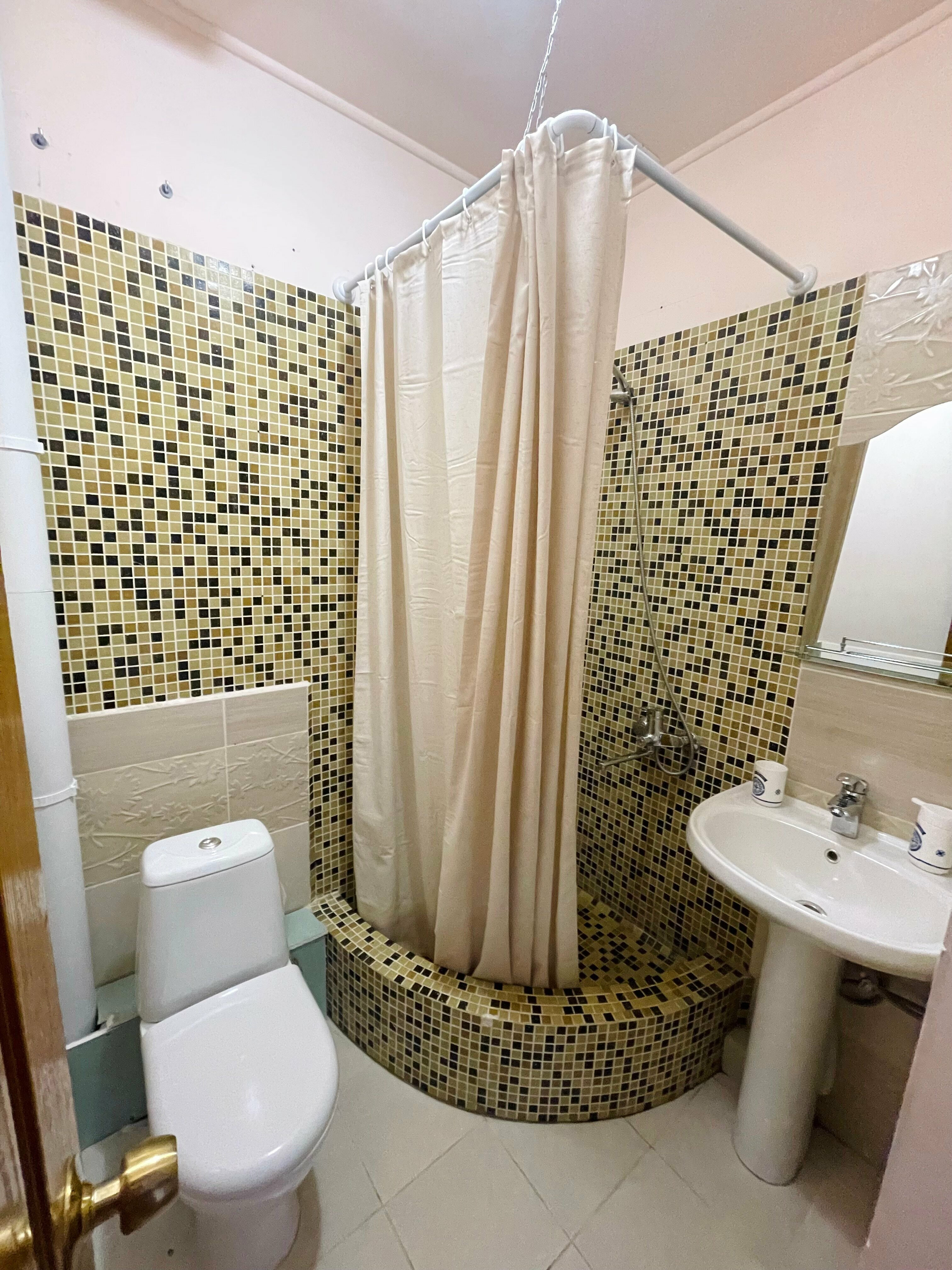 Двухместный номер с 1 кроватью и видом на горы