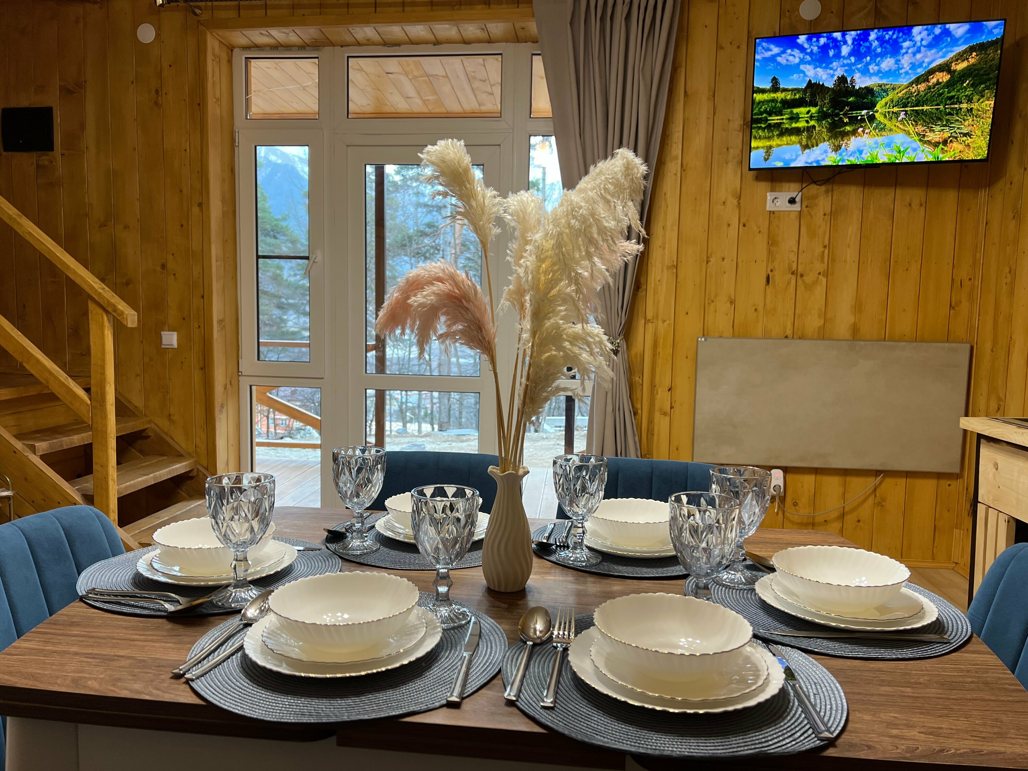 Коттедж с видом на горы