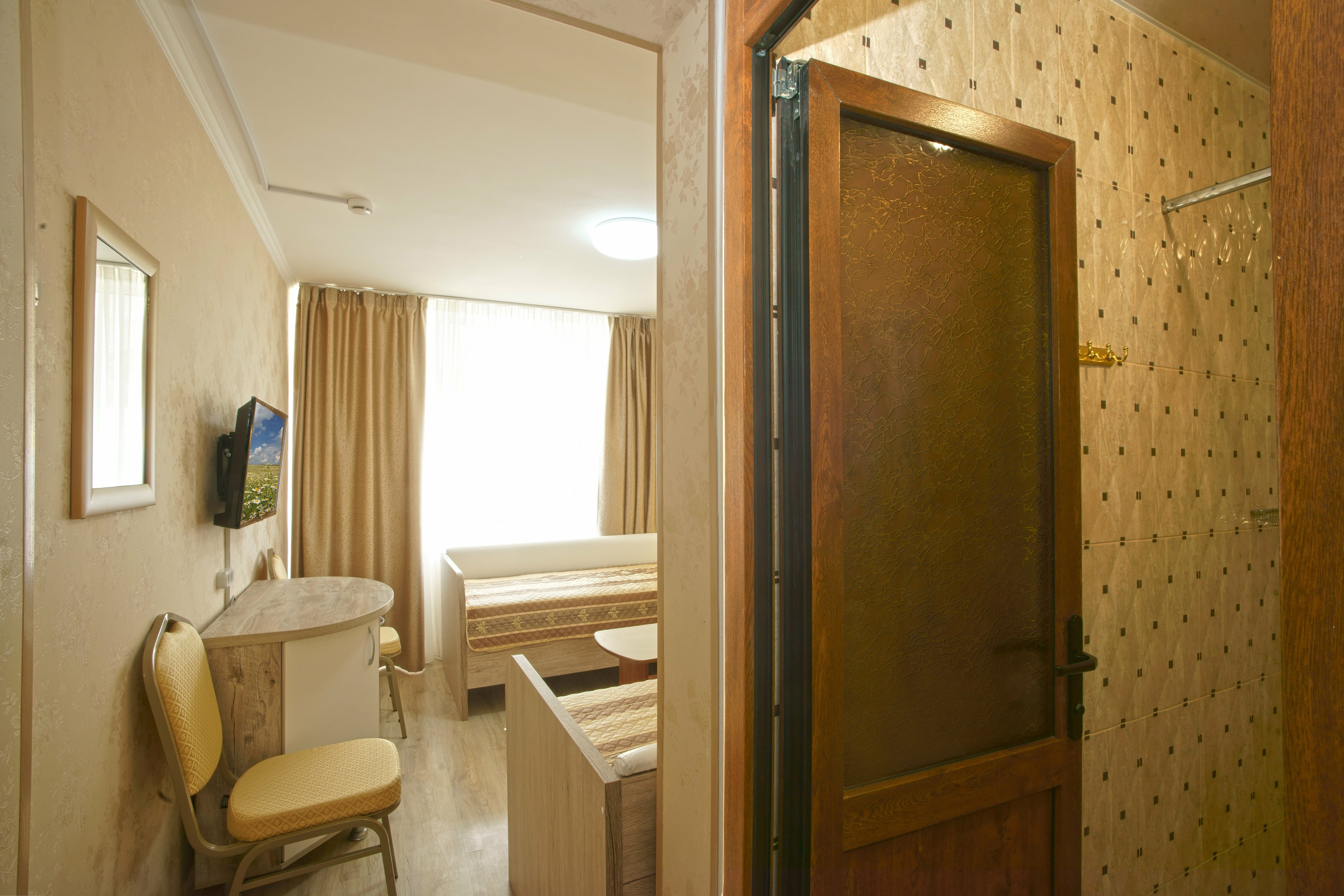 Двухместный номер с 1 кроватью или 2 отдельными кроватями и балконом