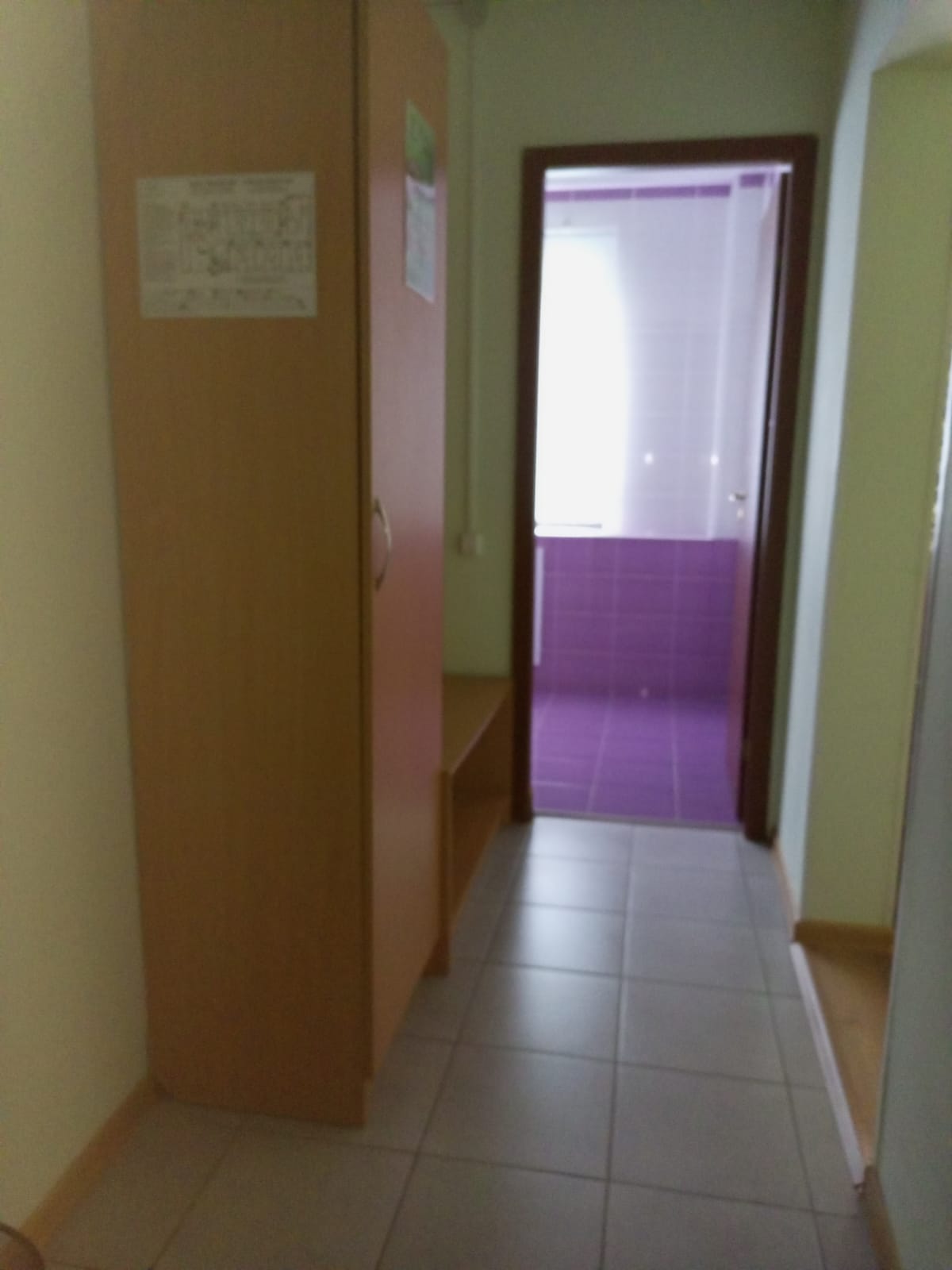 Небольшой двухместный номер с 1 кроватью