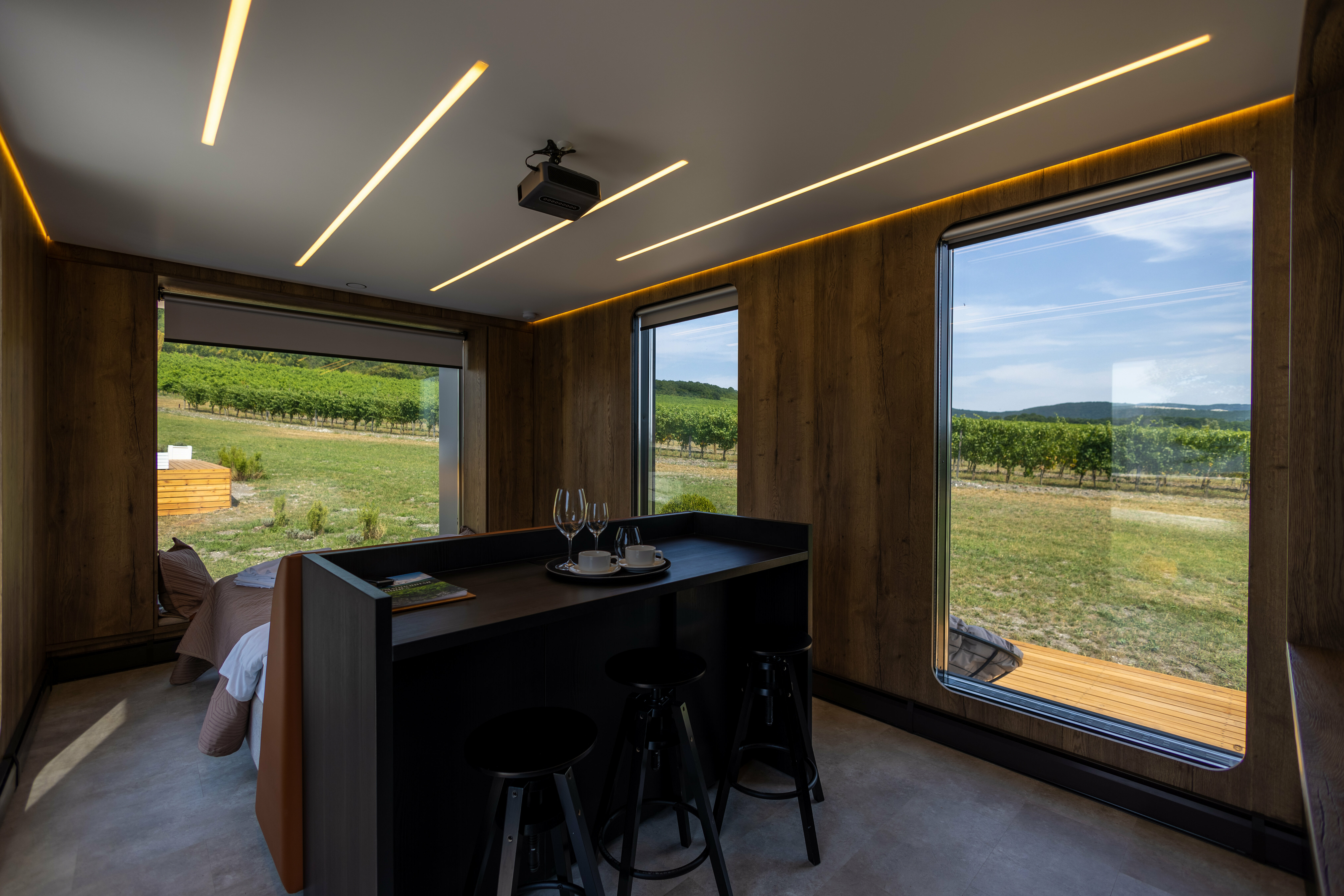 Двухместный номер с 1 кроватью и террасой