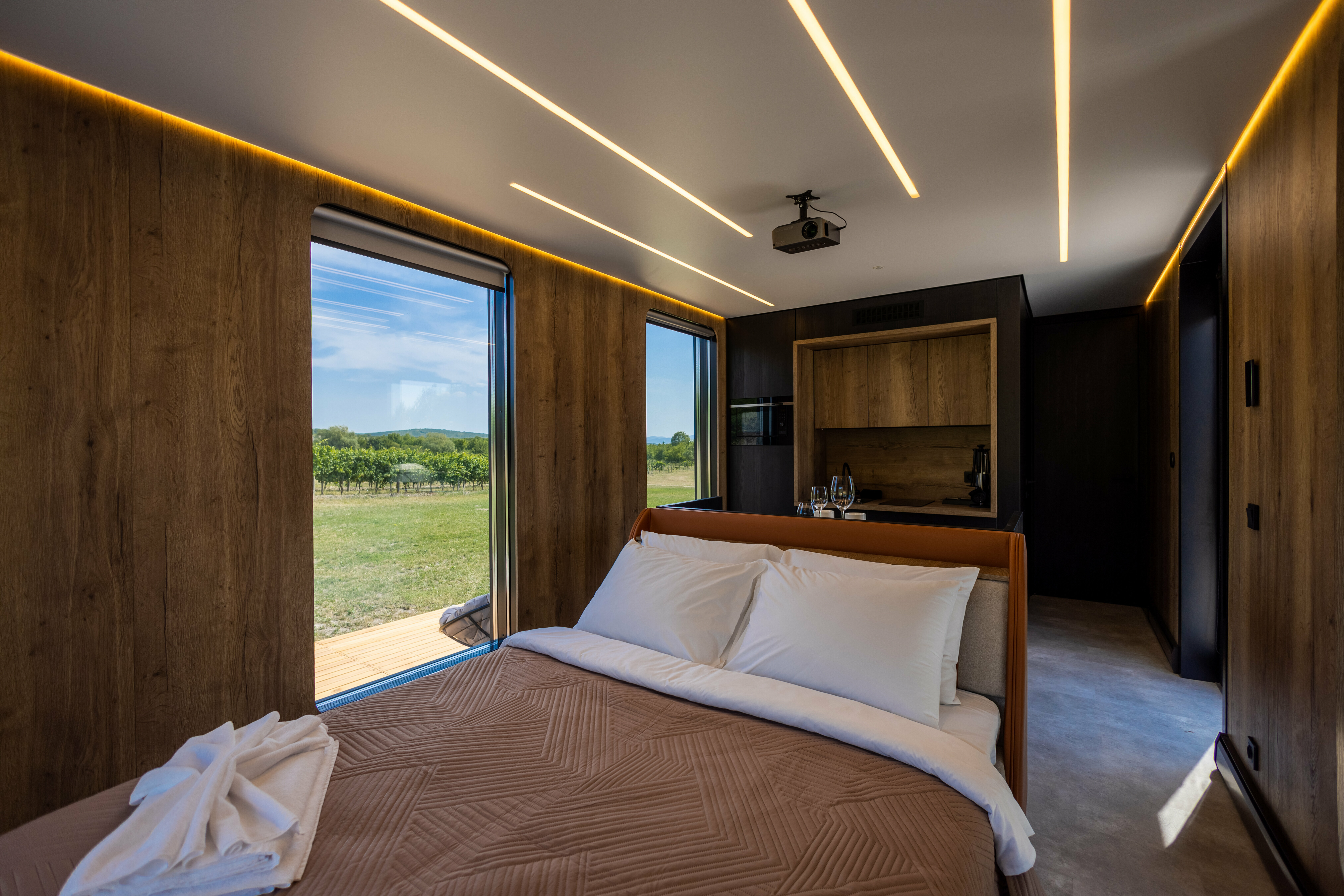 Двухместный номер с 1 кроватью и террасой