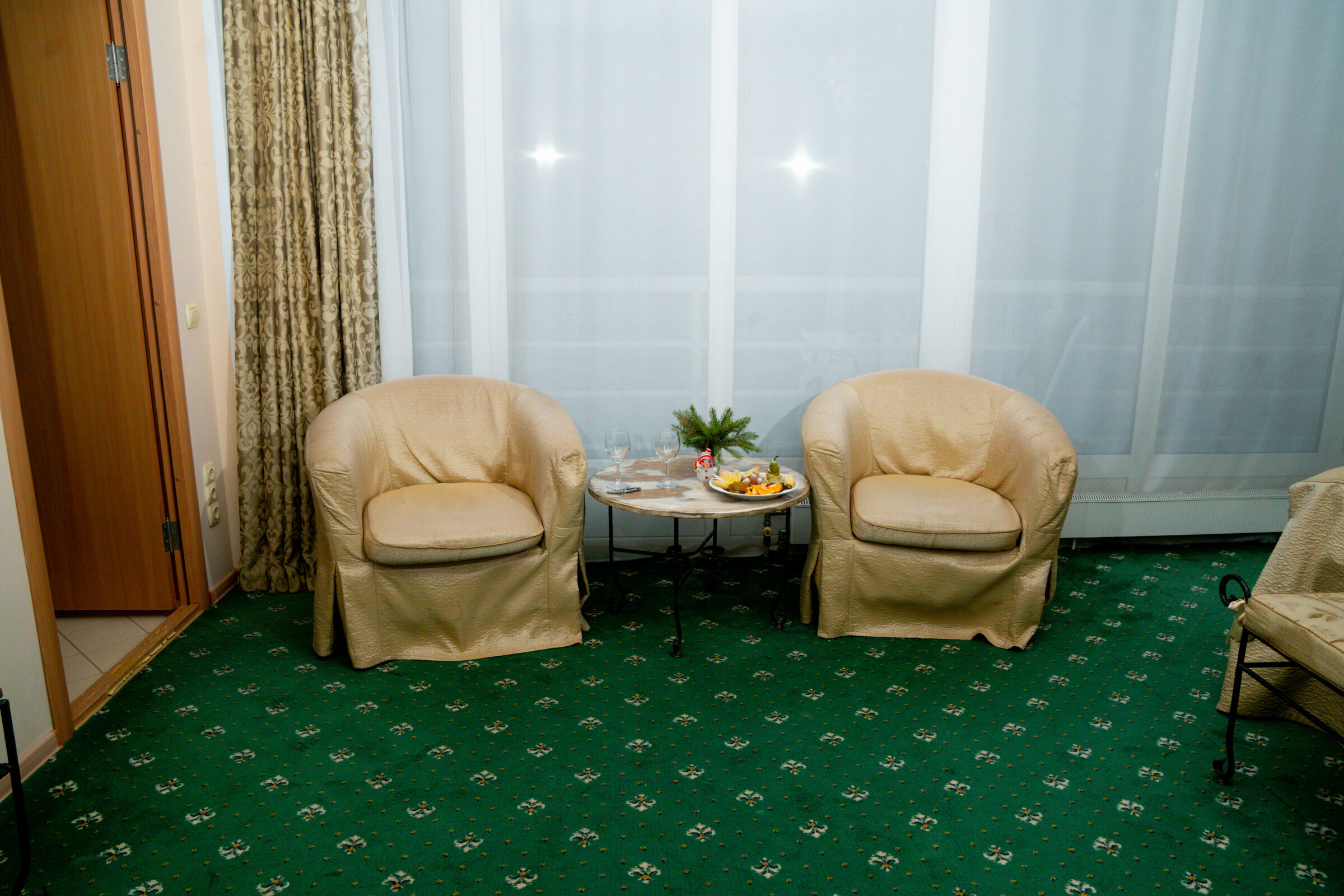 Двухместный номер с 1 кроватью и балконом