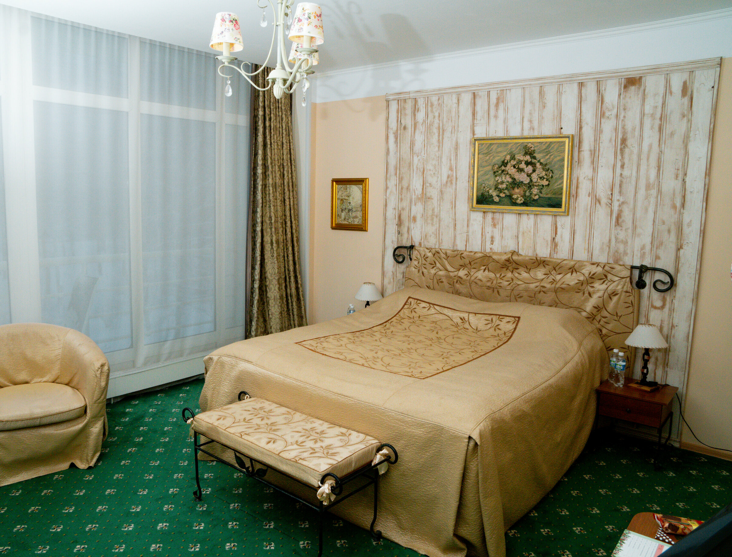 Двухместный номер с 1 кроватью и балконом