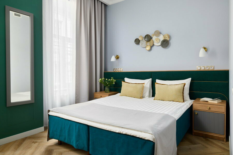 Улучшенный двухместный номер Делюкс с 1 кроватью или 2 отдельными кроватями