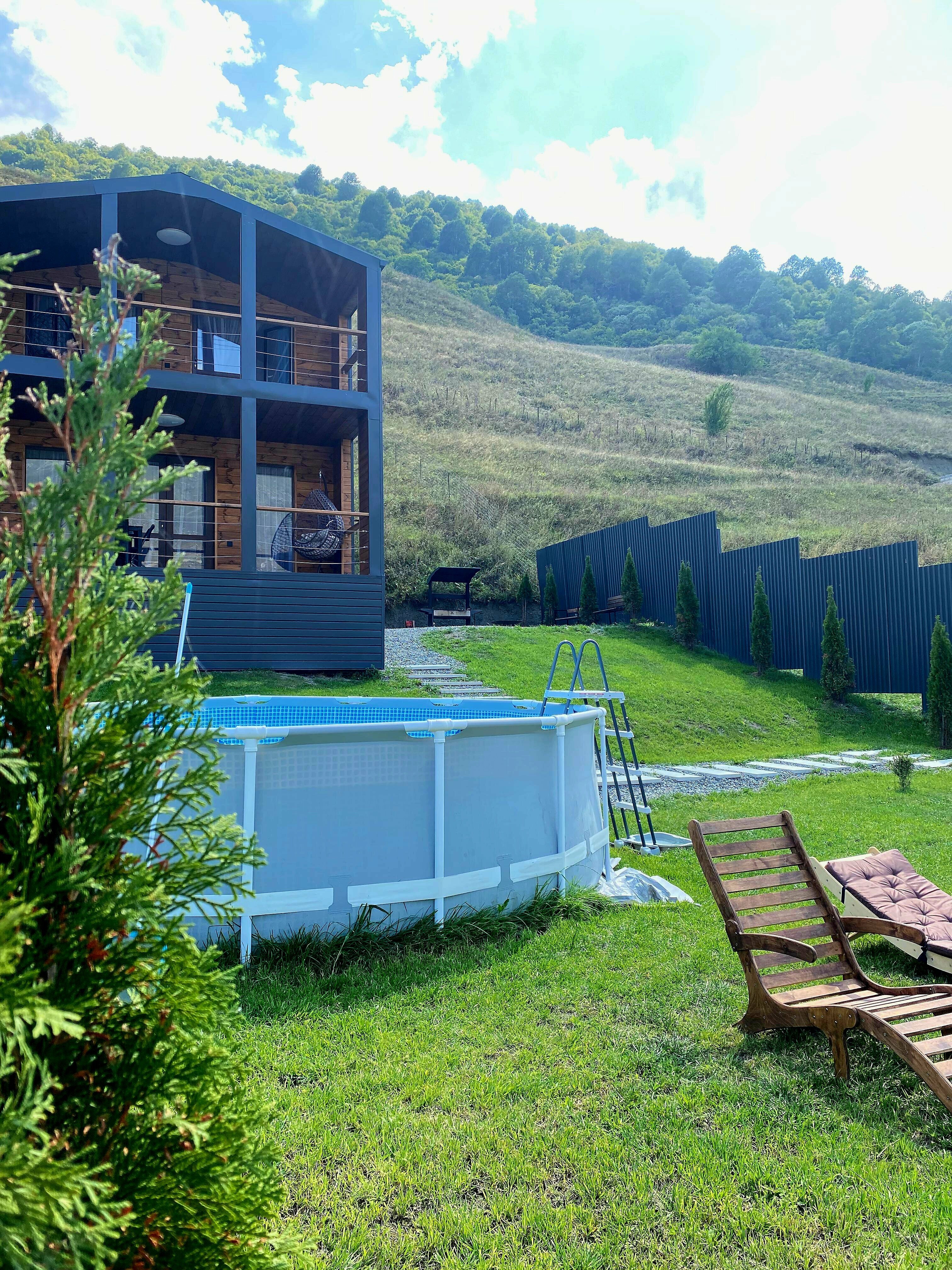 Коттедж с видом на горы