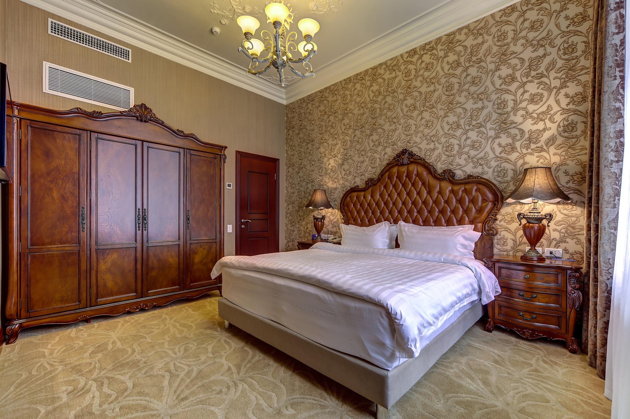 Представительский люкс с 1 двуспальной кроватью