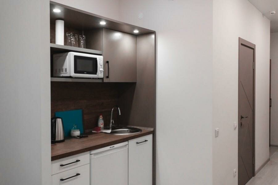 Номер студия стандарт с 2 односпальными кроватями