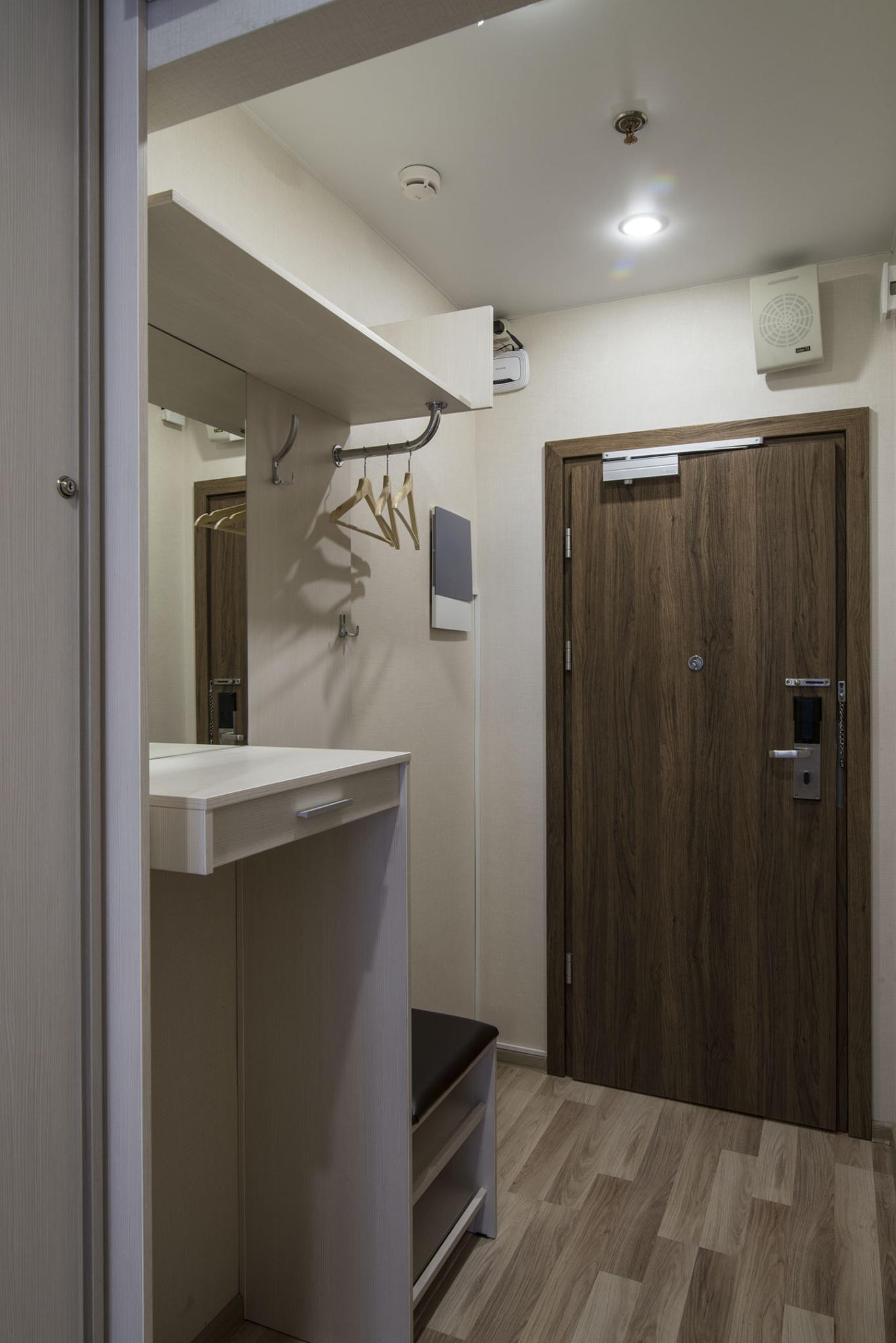 1-комнатные апартаменты стандарт с 1 двуспальной кроватью