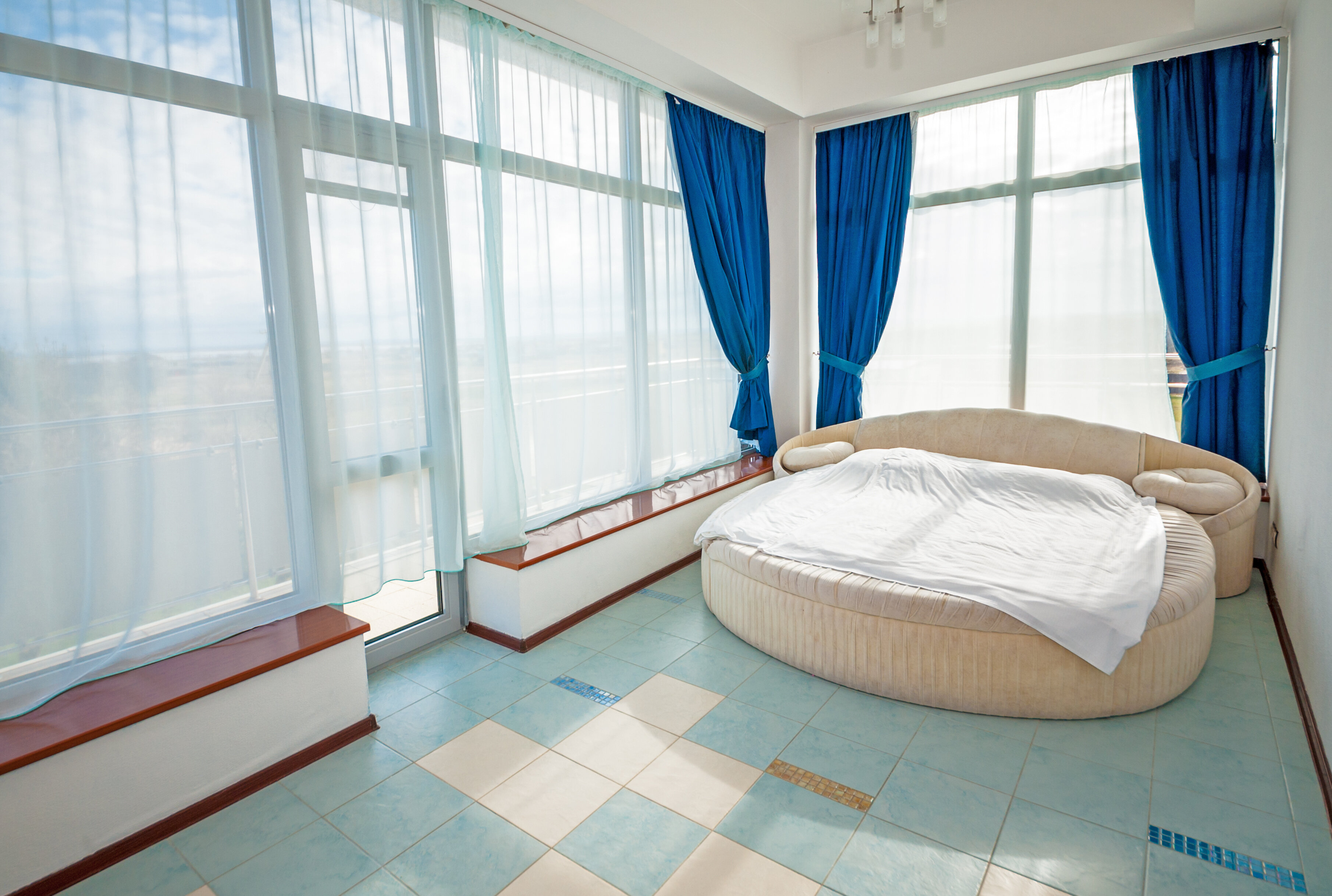 Четырехместный номер с видом на море