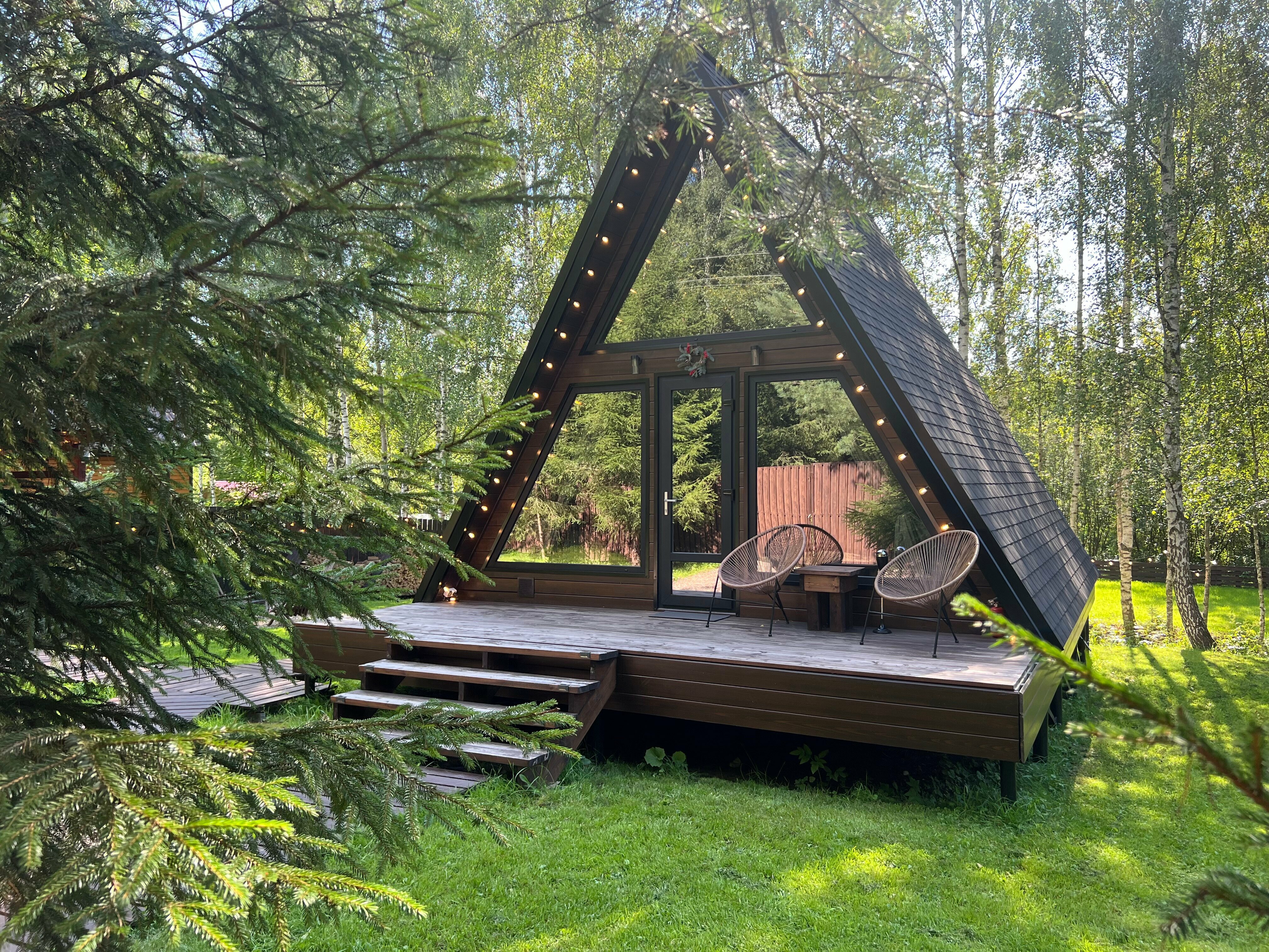 Дом с видом на лес