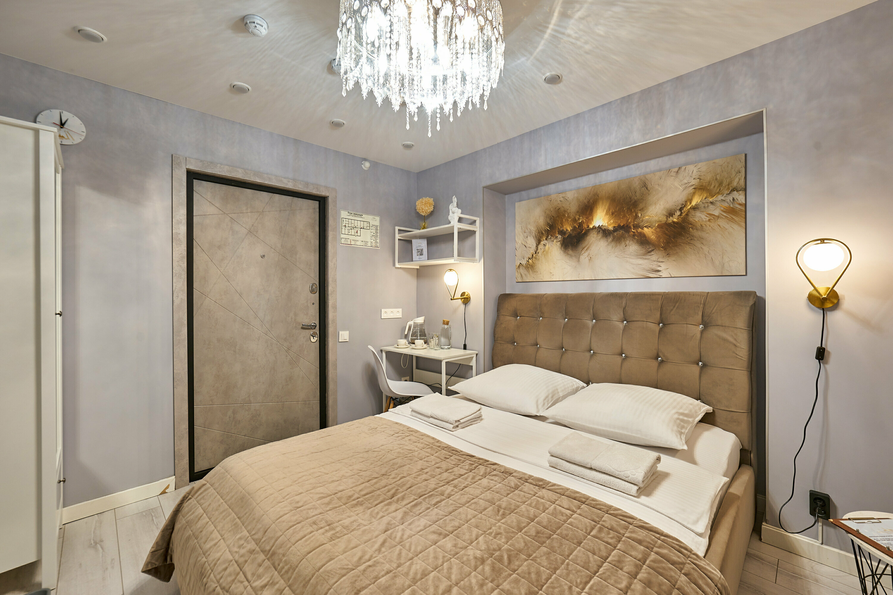 Номер с кроватью размера «king-size»