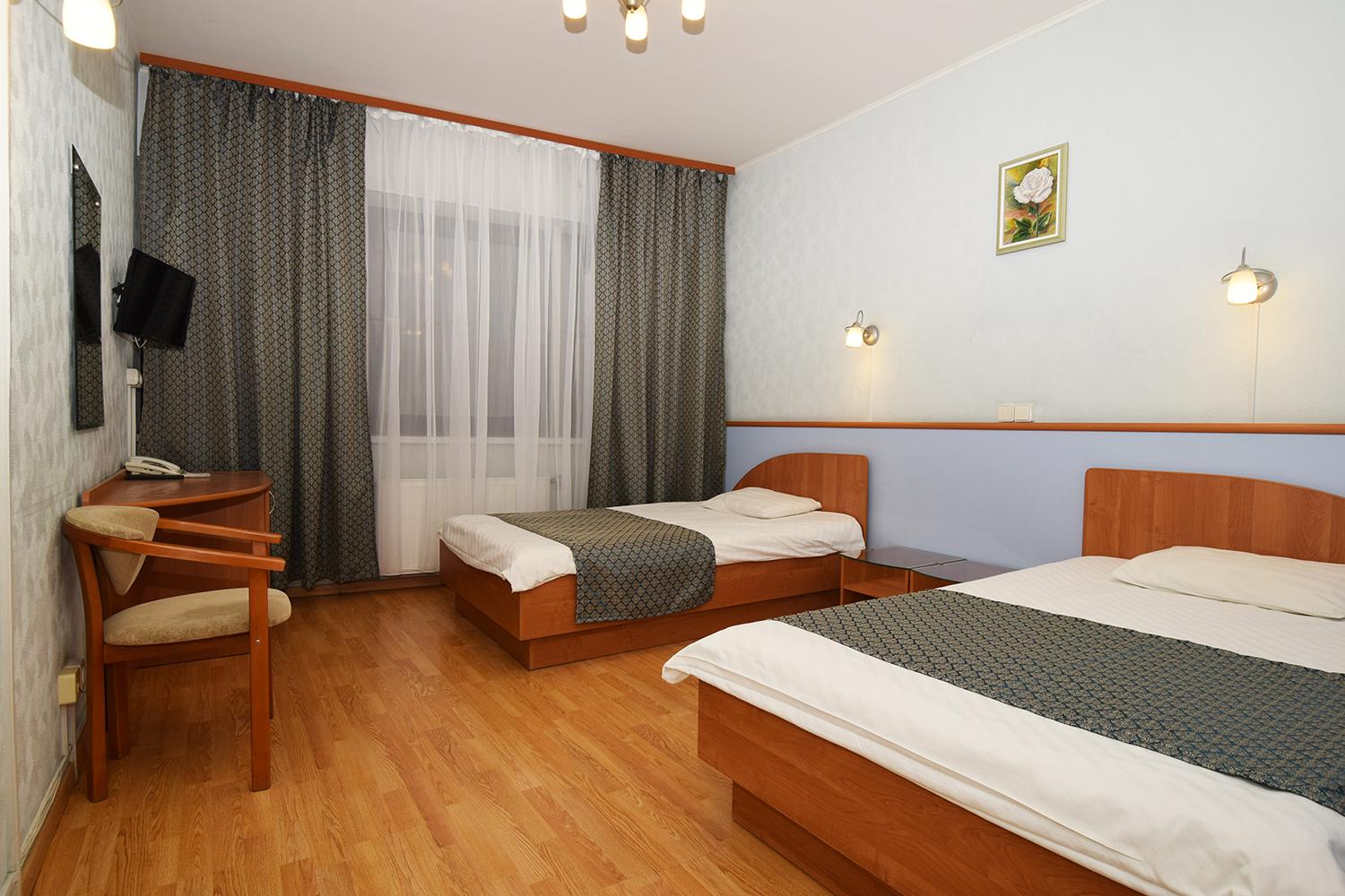 Номер комфорт с 2 односпальными кроватями