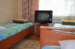 Номер стандарт с 4 односпальными кроватями (удобства на этаже) в Роза ветров
