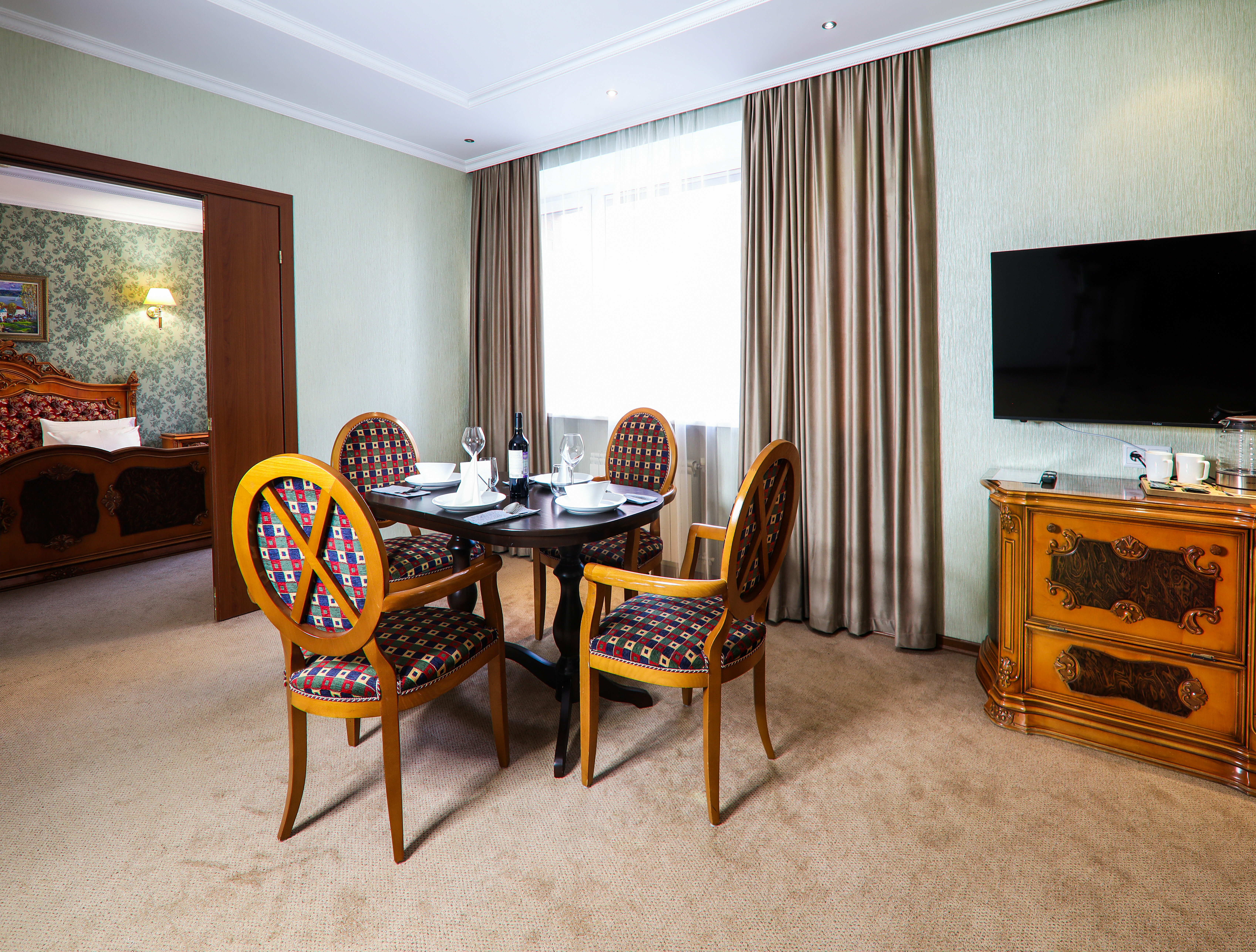 Двухместный номер с 1 кроватью и собственной ванной комнатой