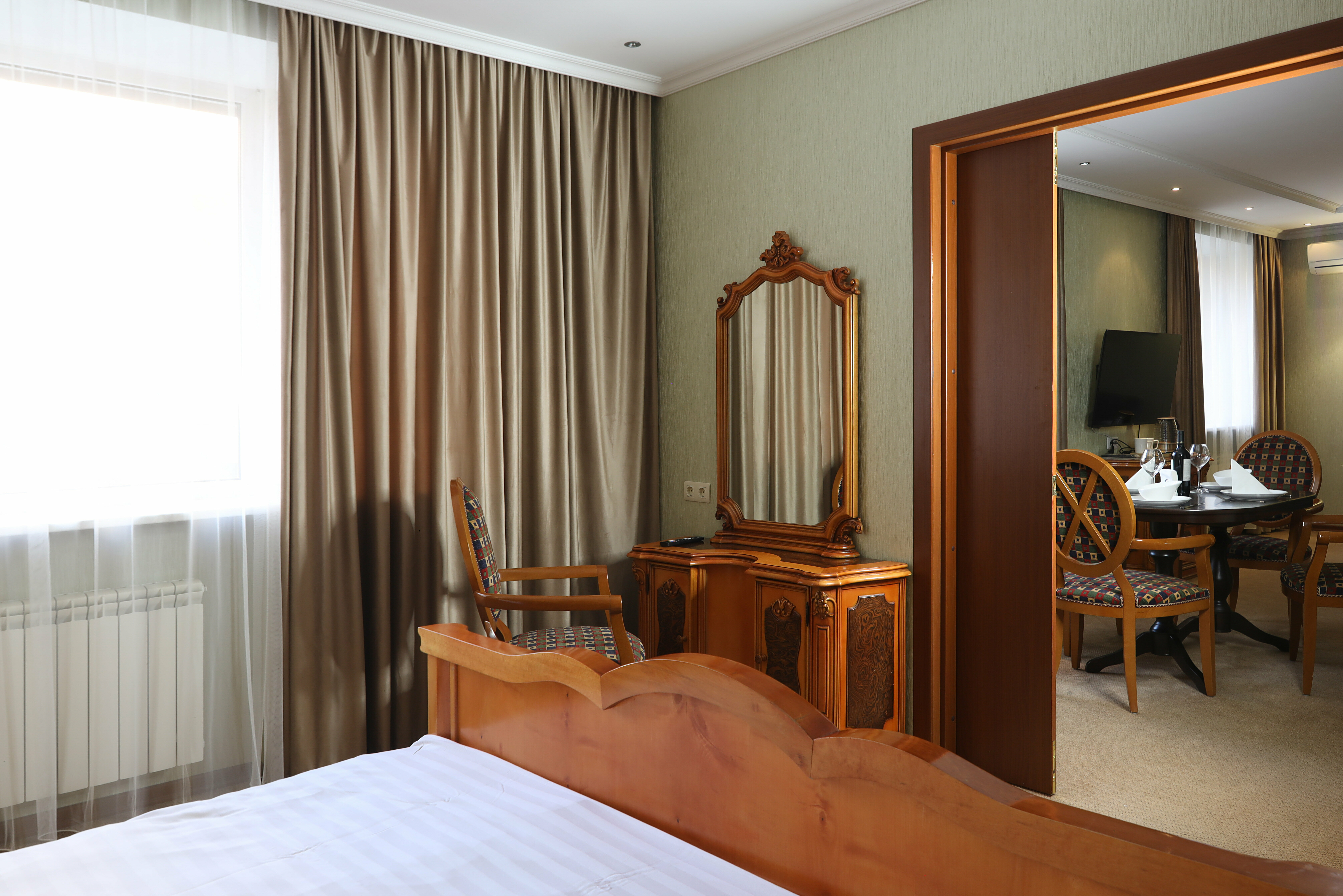 Двухместный номер с 1 кроватью и собственной ванной комнатой