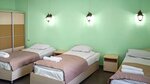 Номер эконом с 4 односпальными кроватями в Smart Hotel КДО Ладожский
