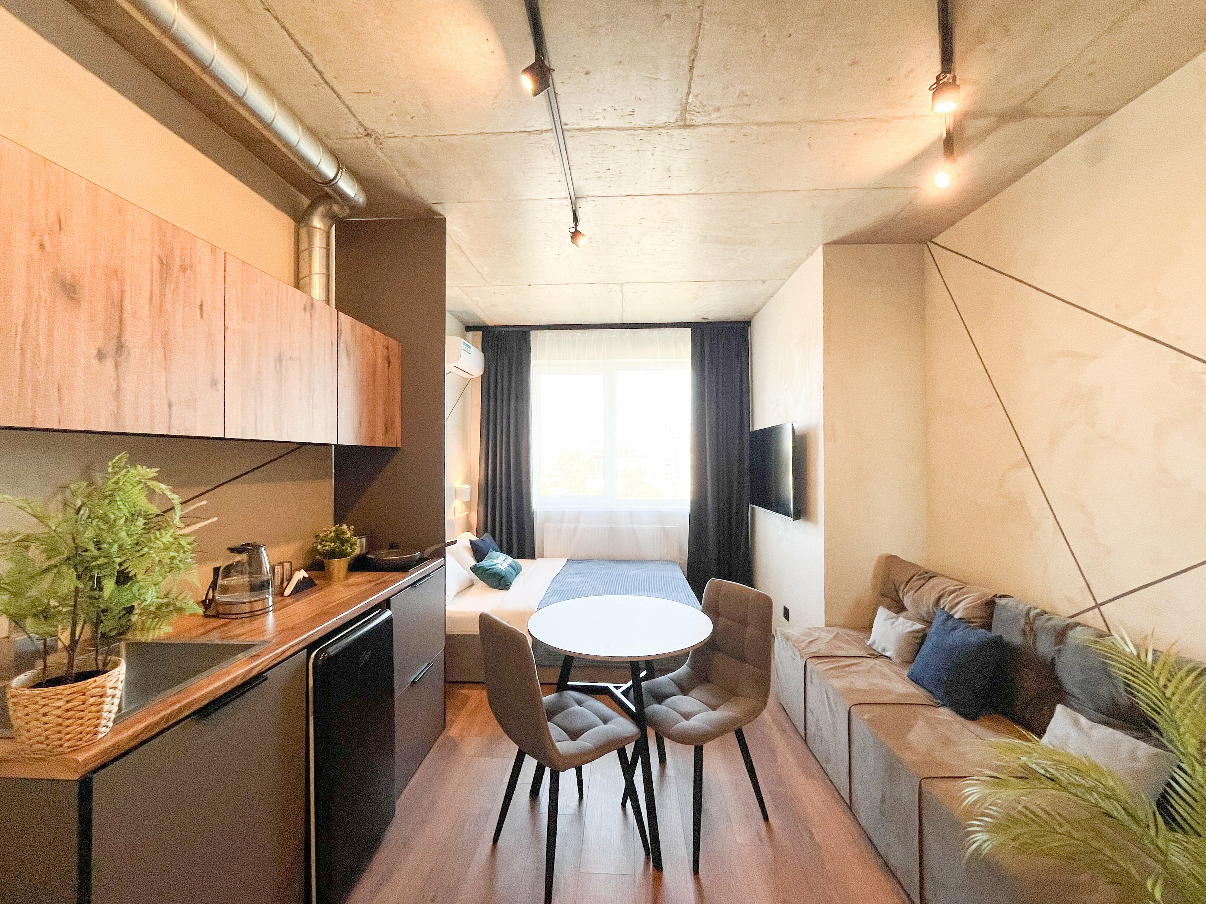 Номер-студия с диваном-кроватью