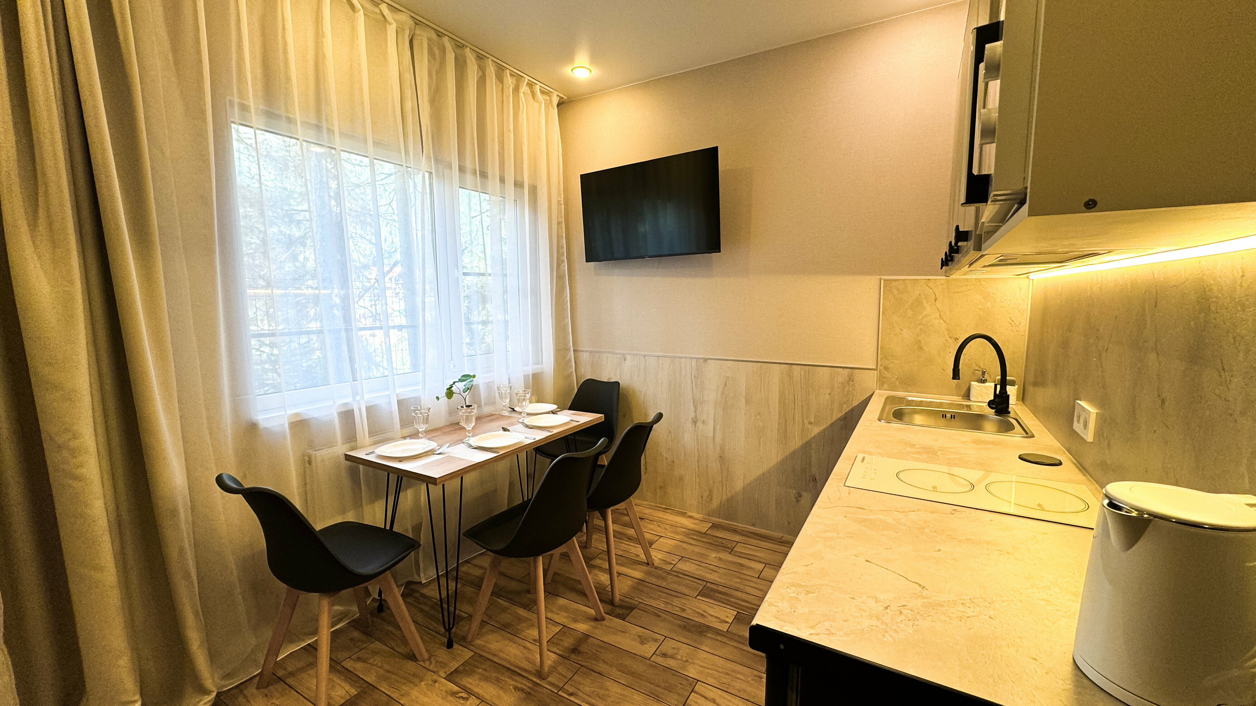 Апартаменты с видом на горы