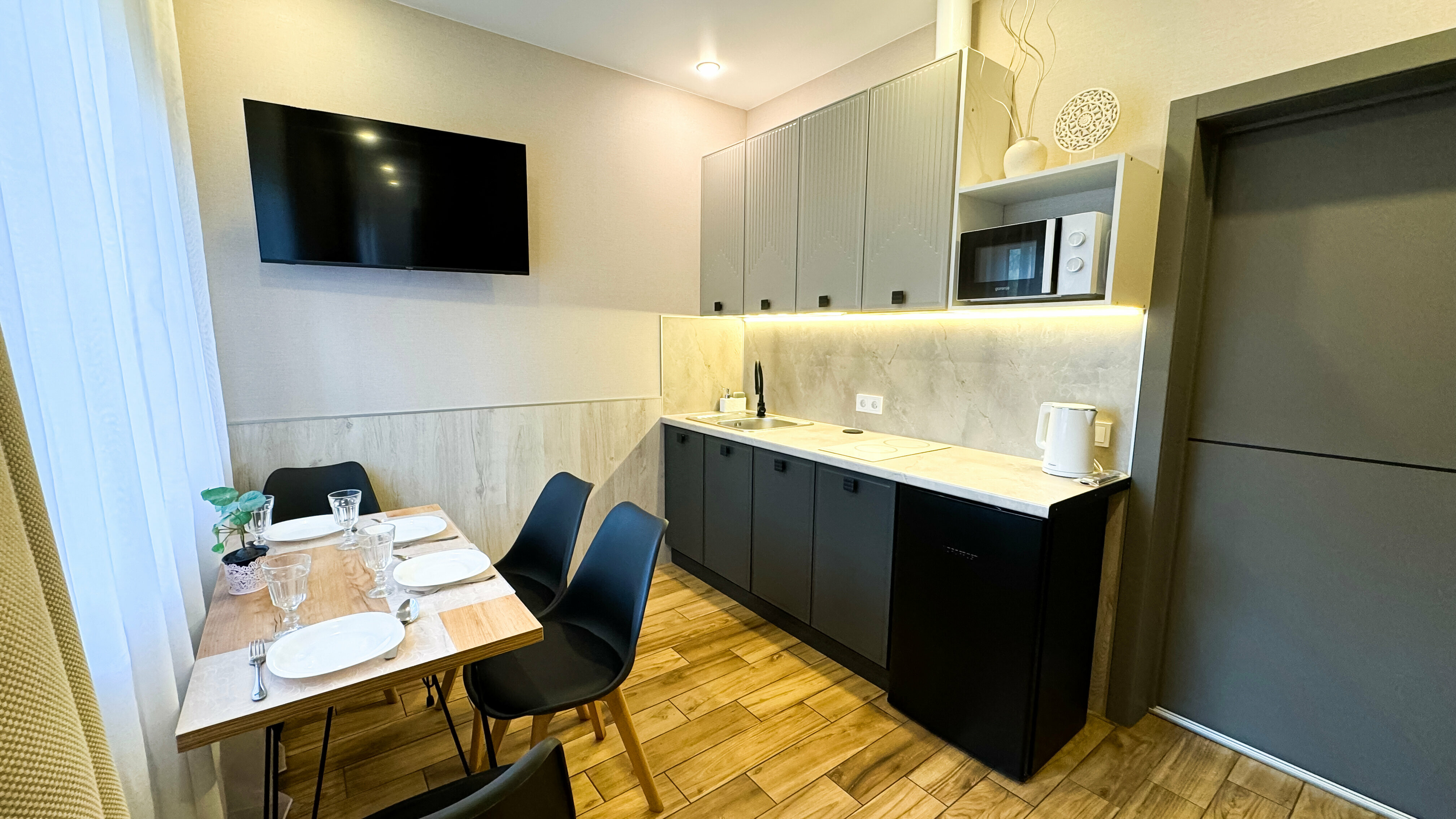 Апартаменты с видом на горы