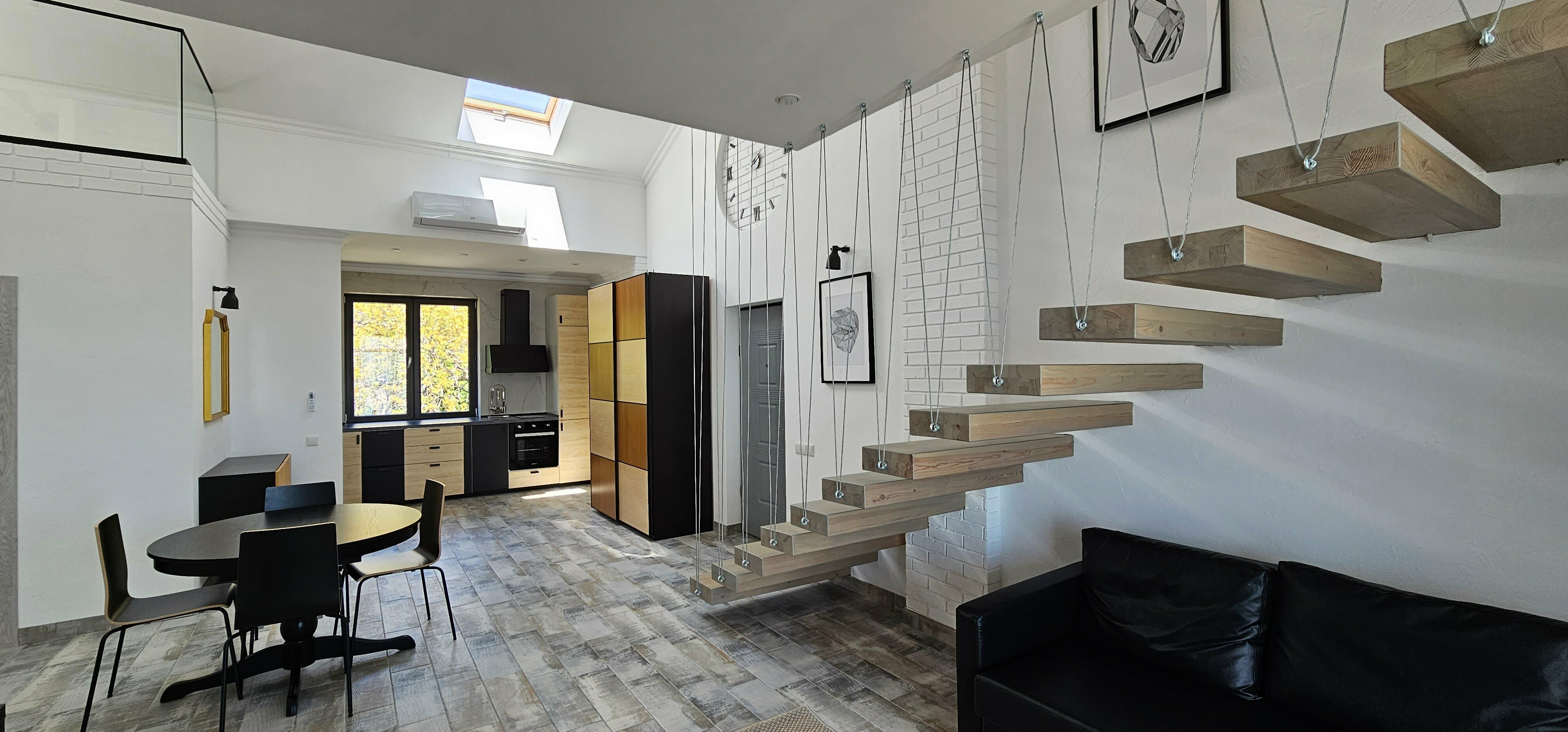 Двухуровневые апартаменты