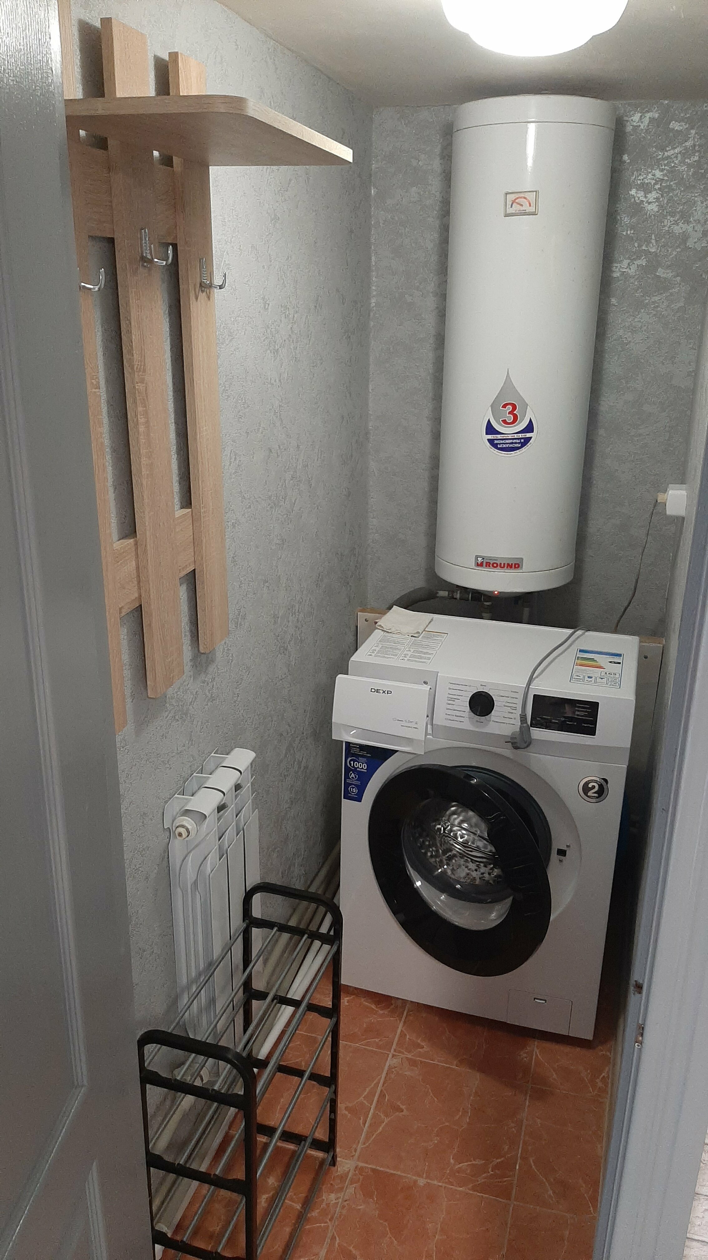 Трехместный номер с террасой