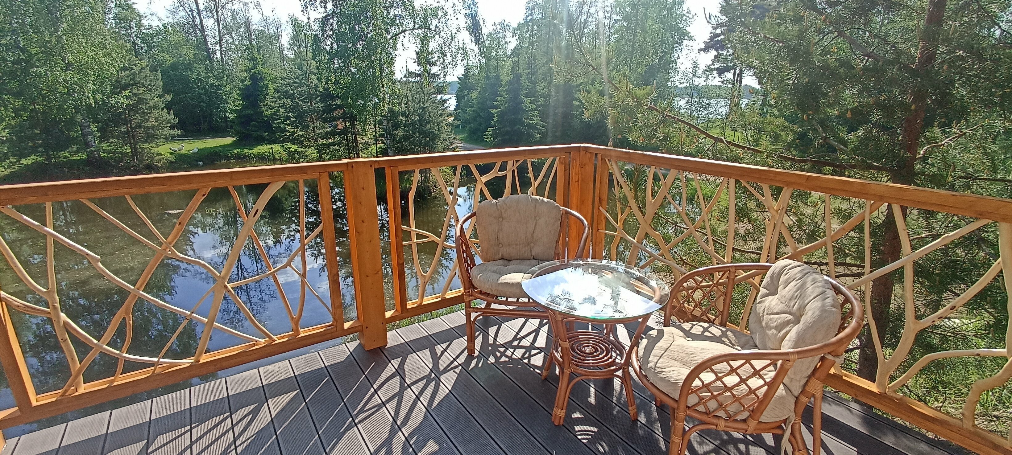 Коттедж с видом на озеро