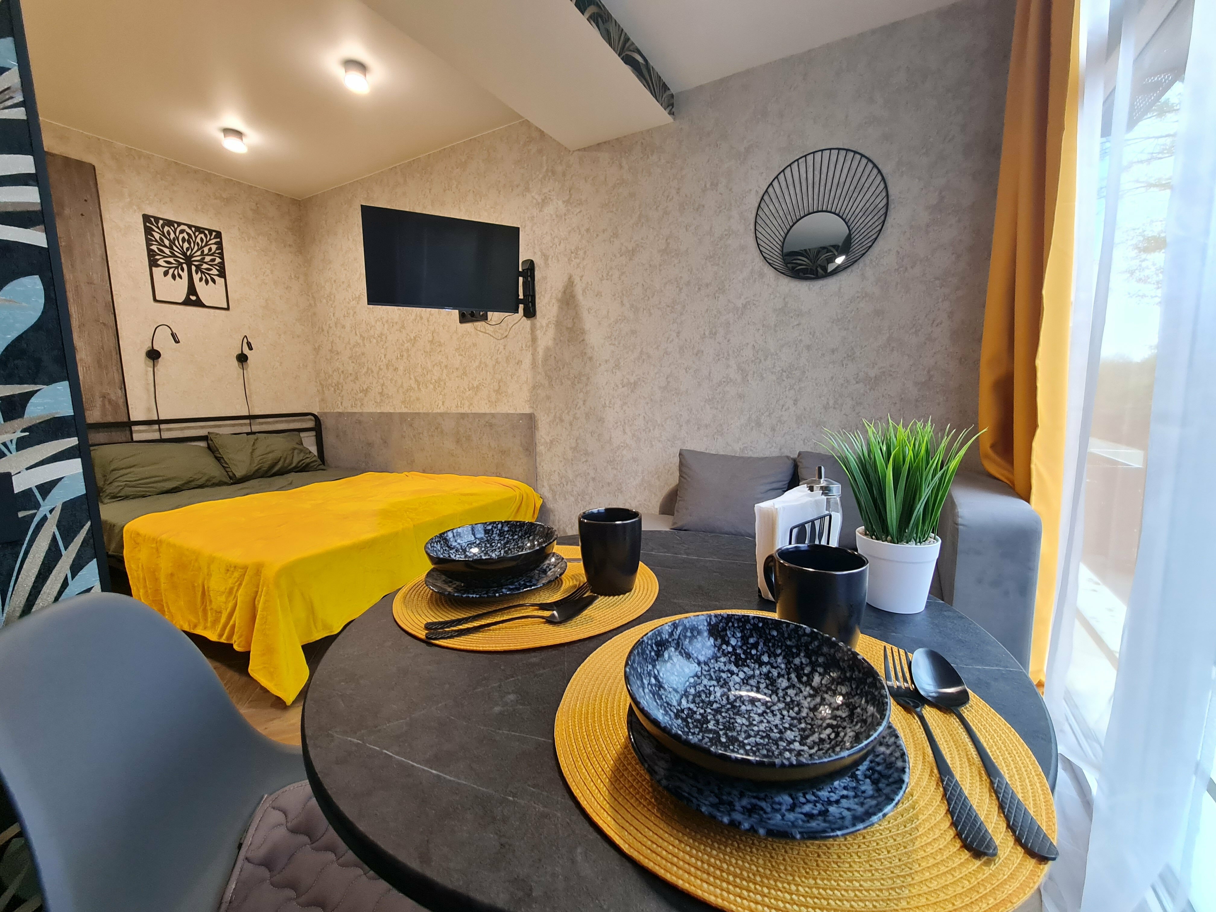 Трехместный номер с видом на город