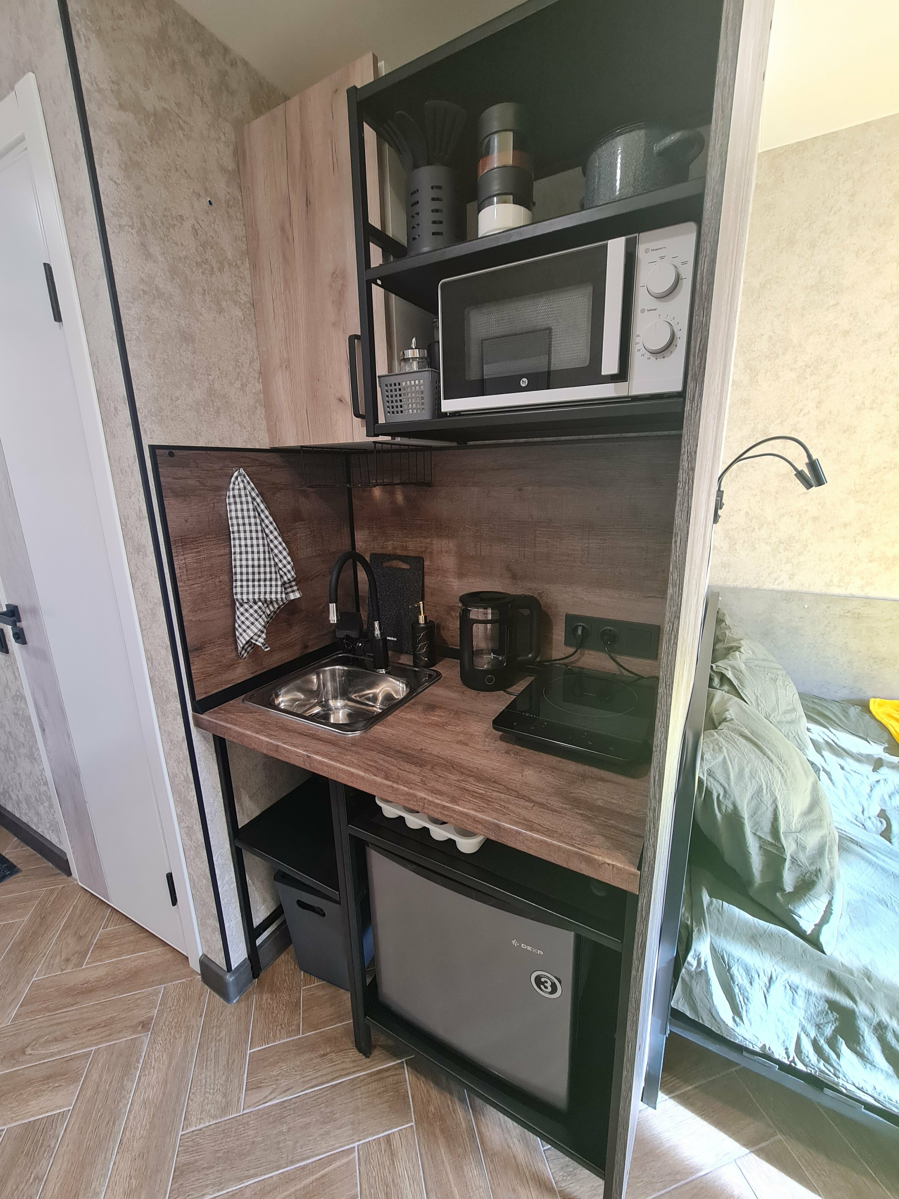 Трехместный номер с видом на город