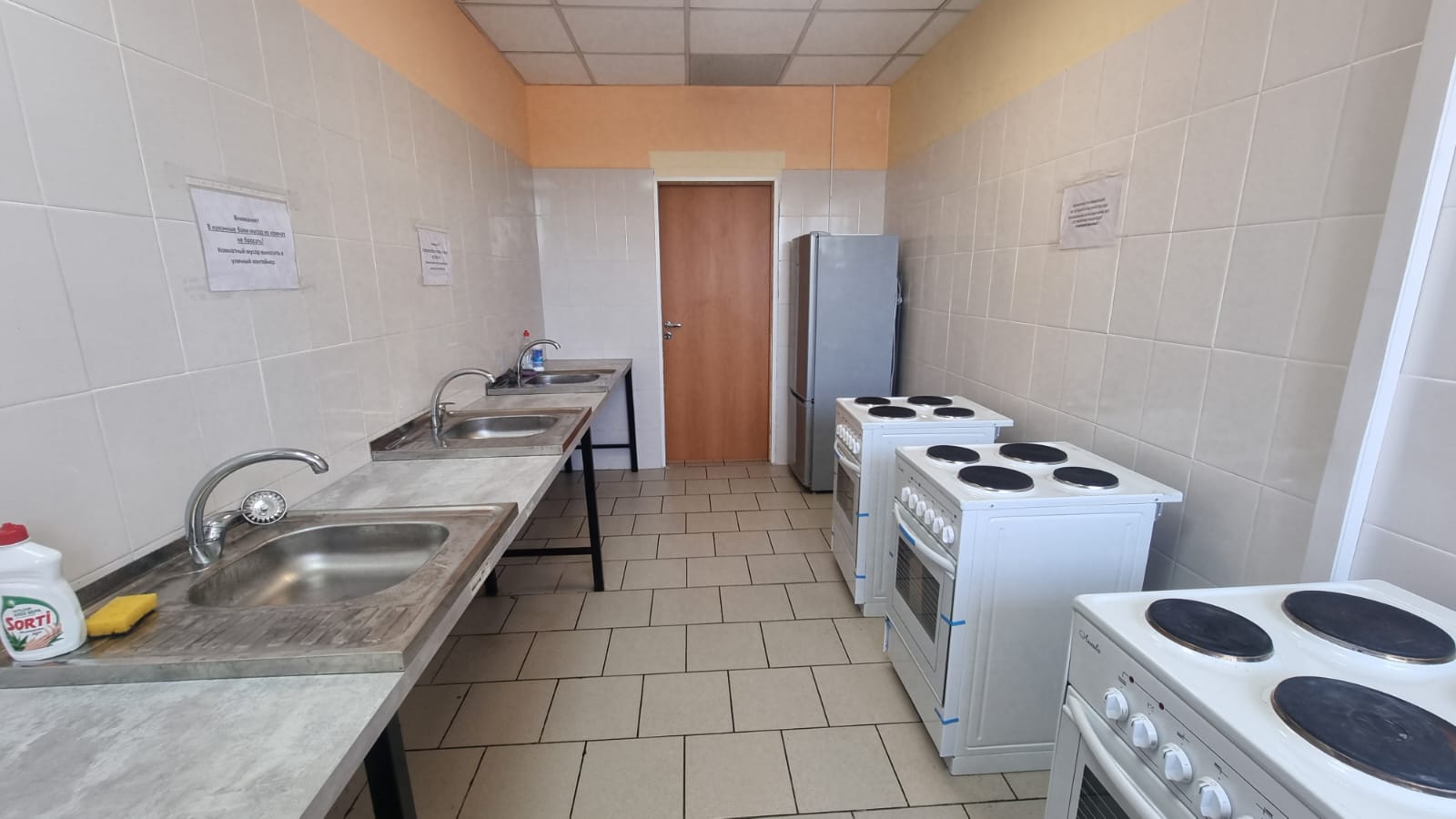 Кровать в общем 8-местном номере