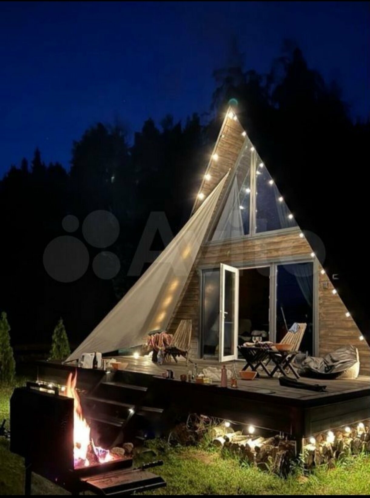 Дом с видом на лес