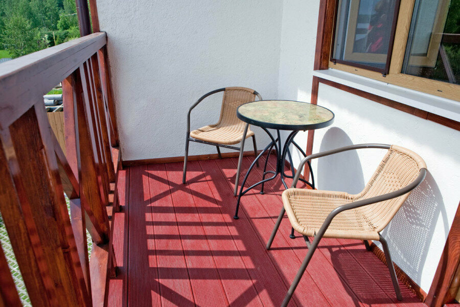 Номер-студия с видом на озеро