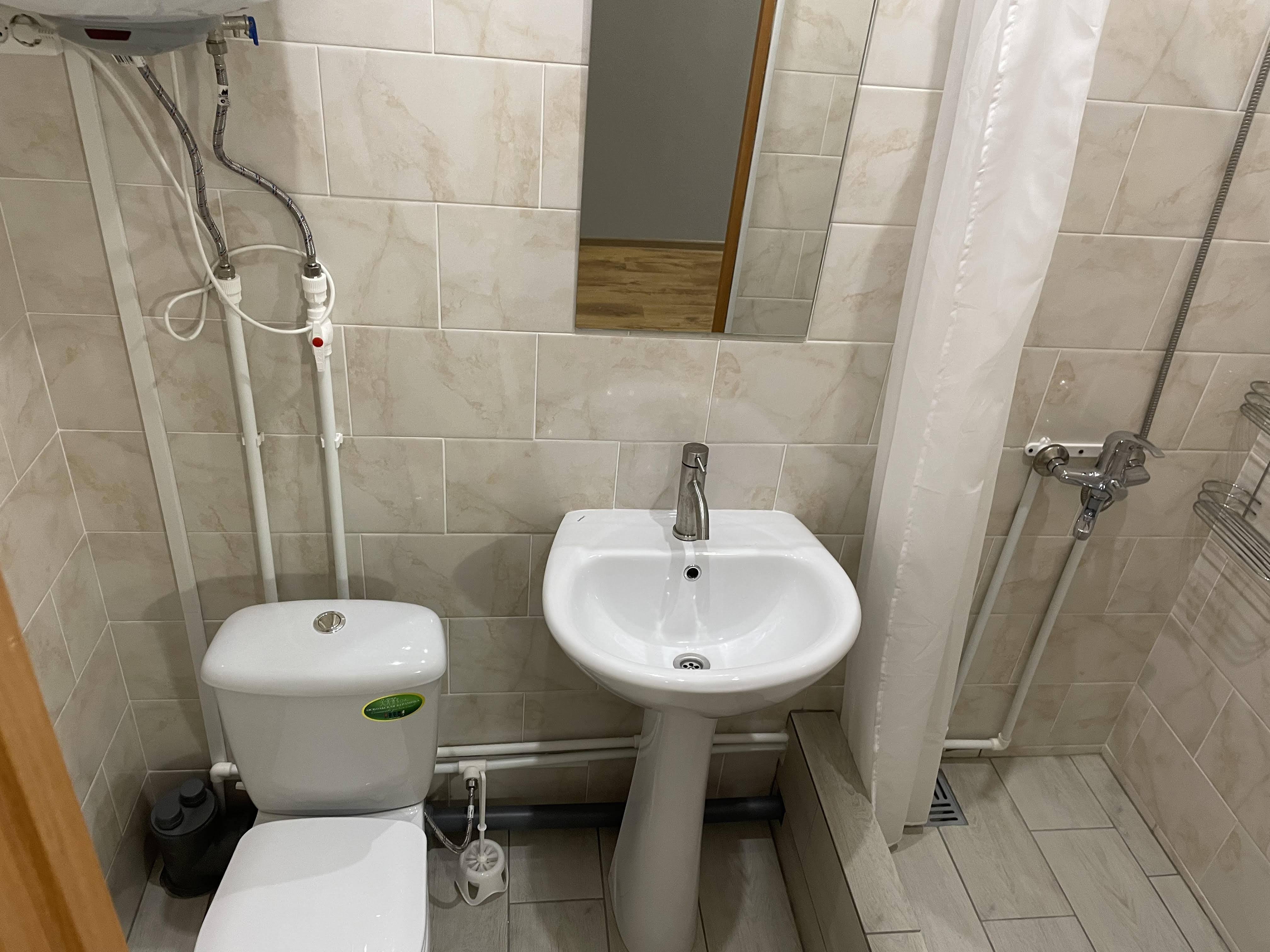 Двухместный номер с 2 отдельными кроватями, вид на город