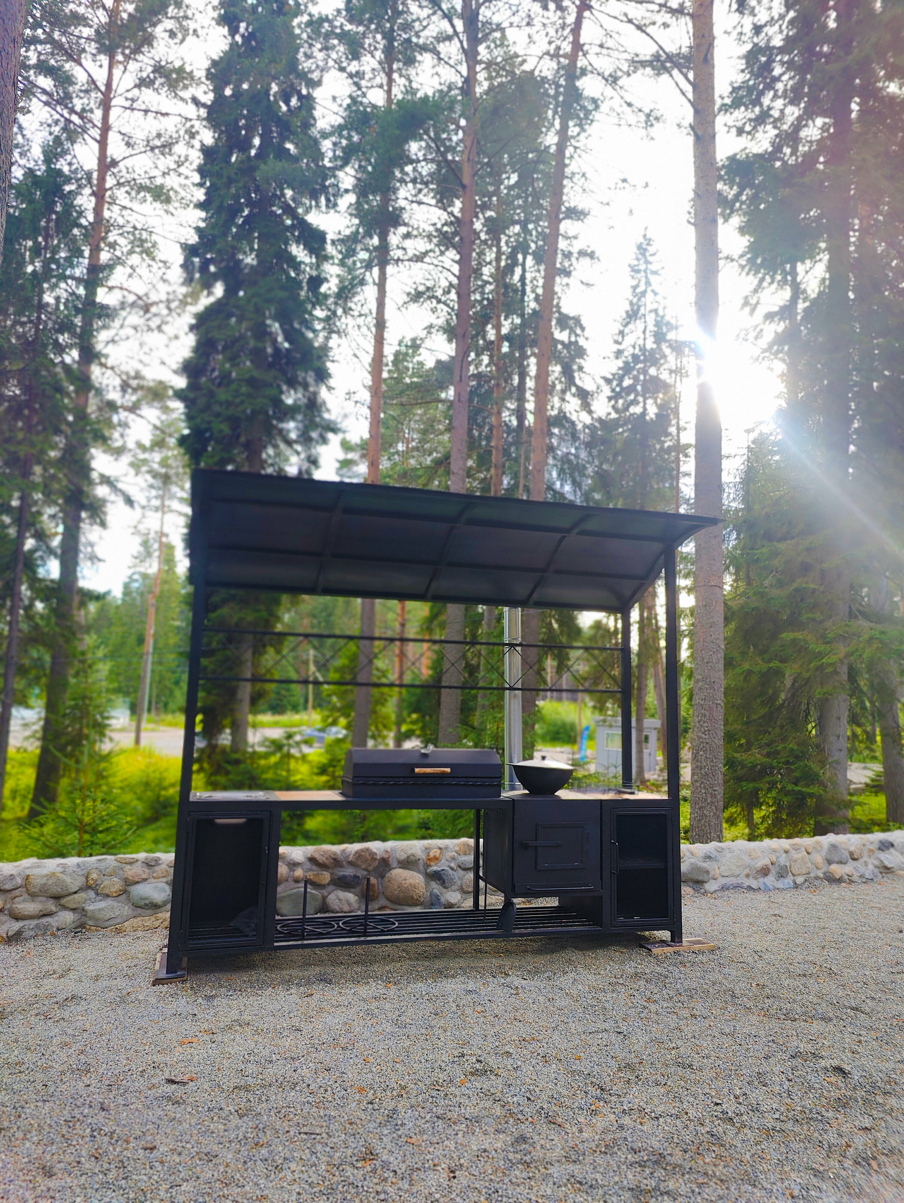 Коттедж с видом на лес