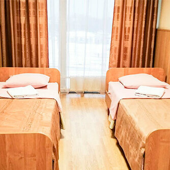 Улучшенный двухместный номер с 2 отдельными кроватями в Smart Hotel КДО Брянск