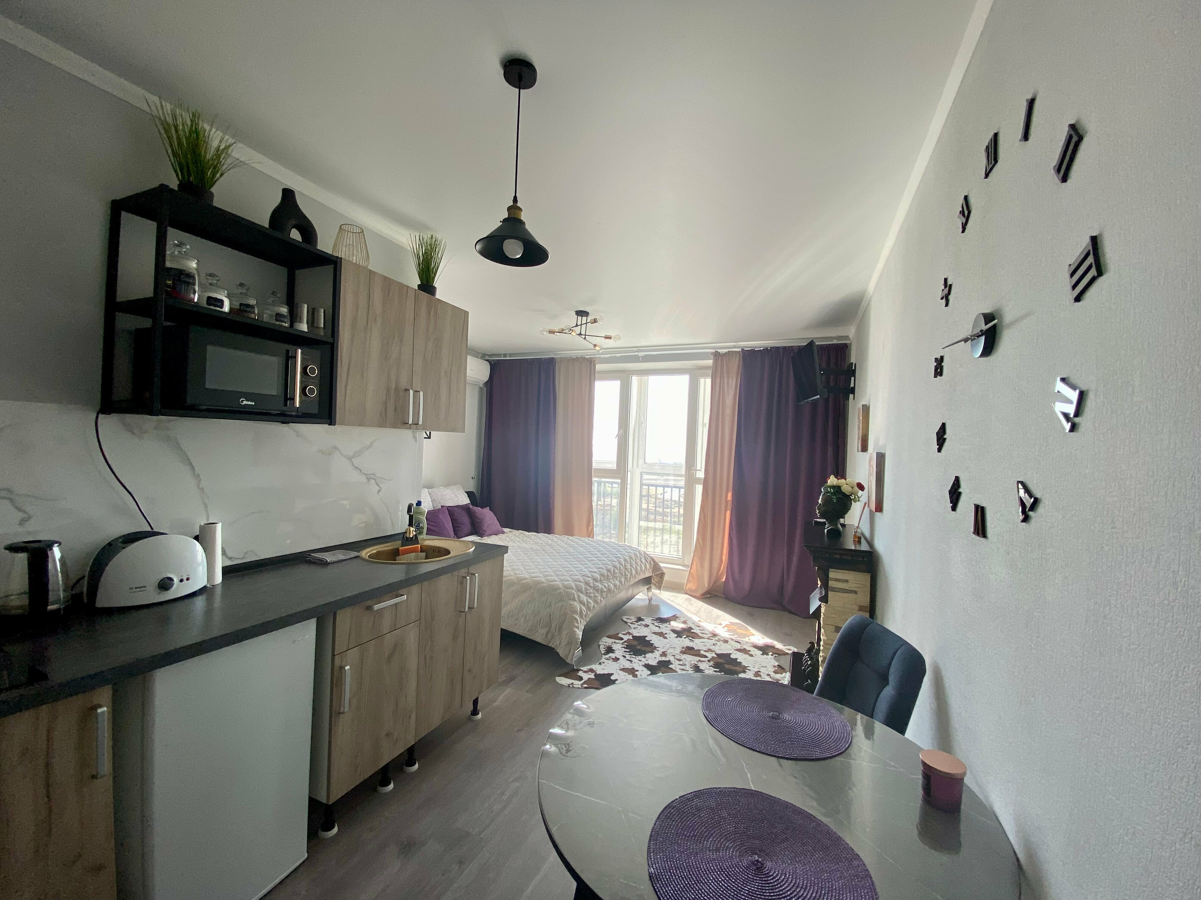 Двухместный номер с 1 кроватью и балконом