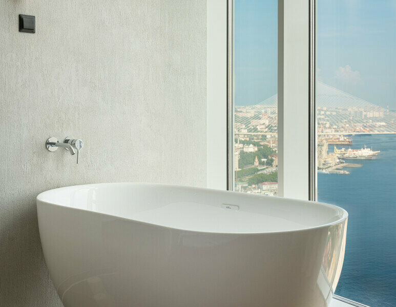 Двухкомнатный пентхаус с ванной и видом на бухту и мосты (2)