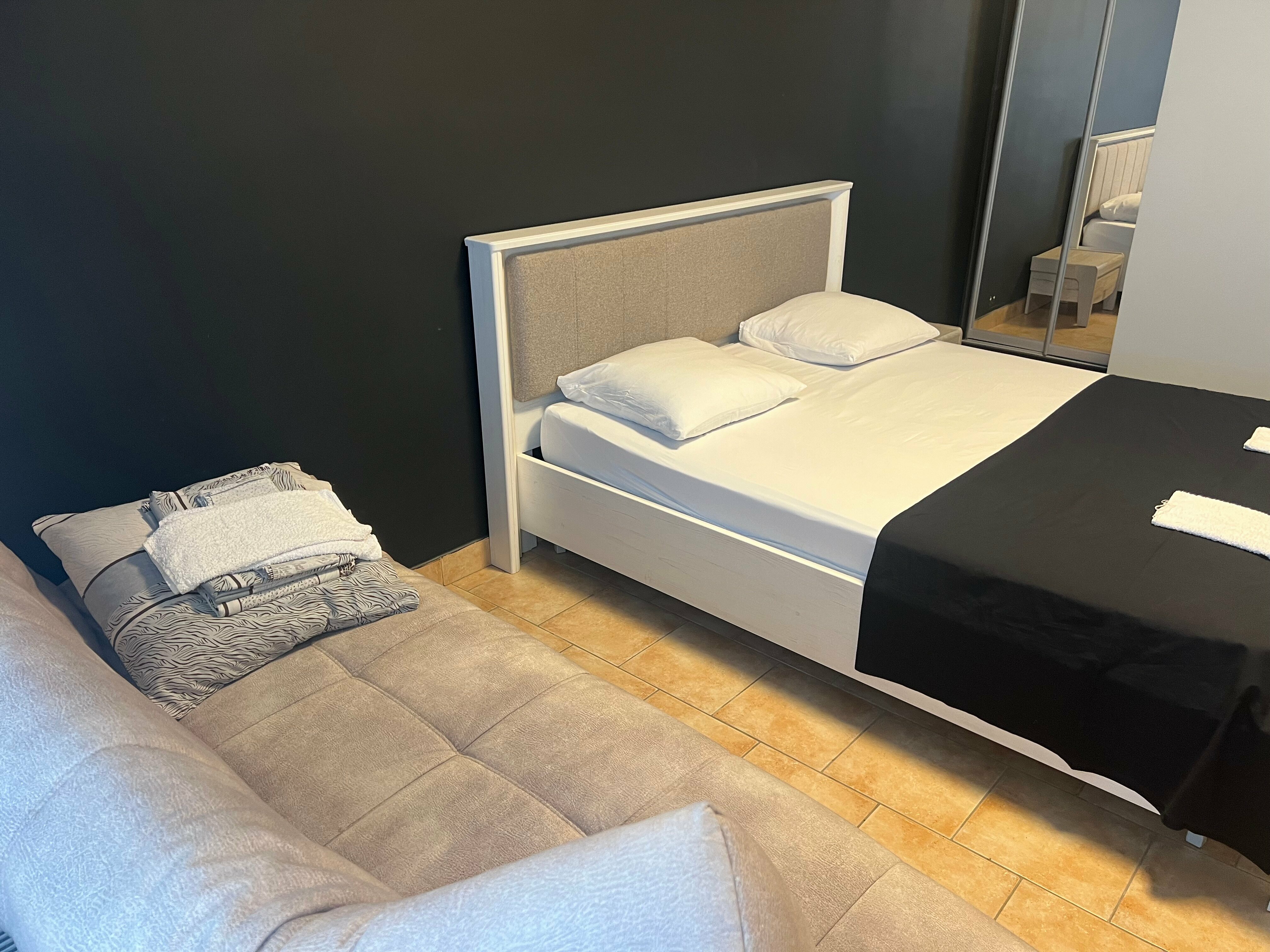 Двухместный номер с 1 кроватью и видом на горы