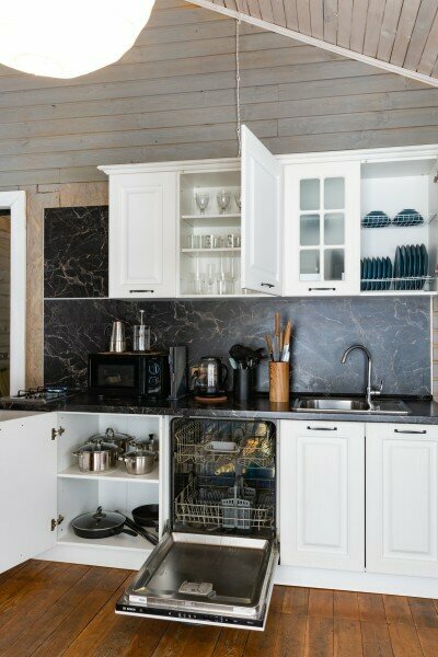 Шале с камином