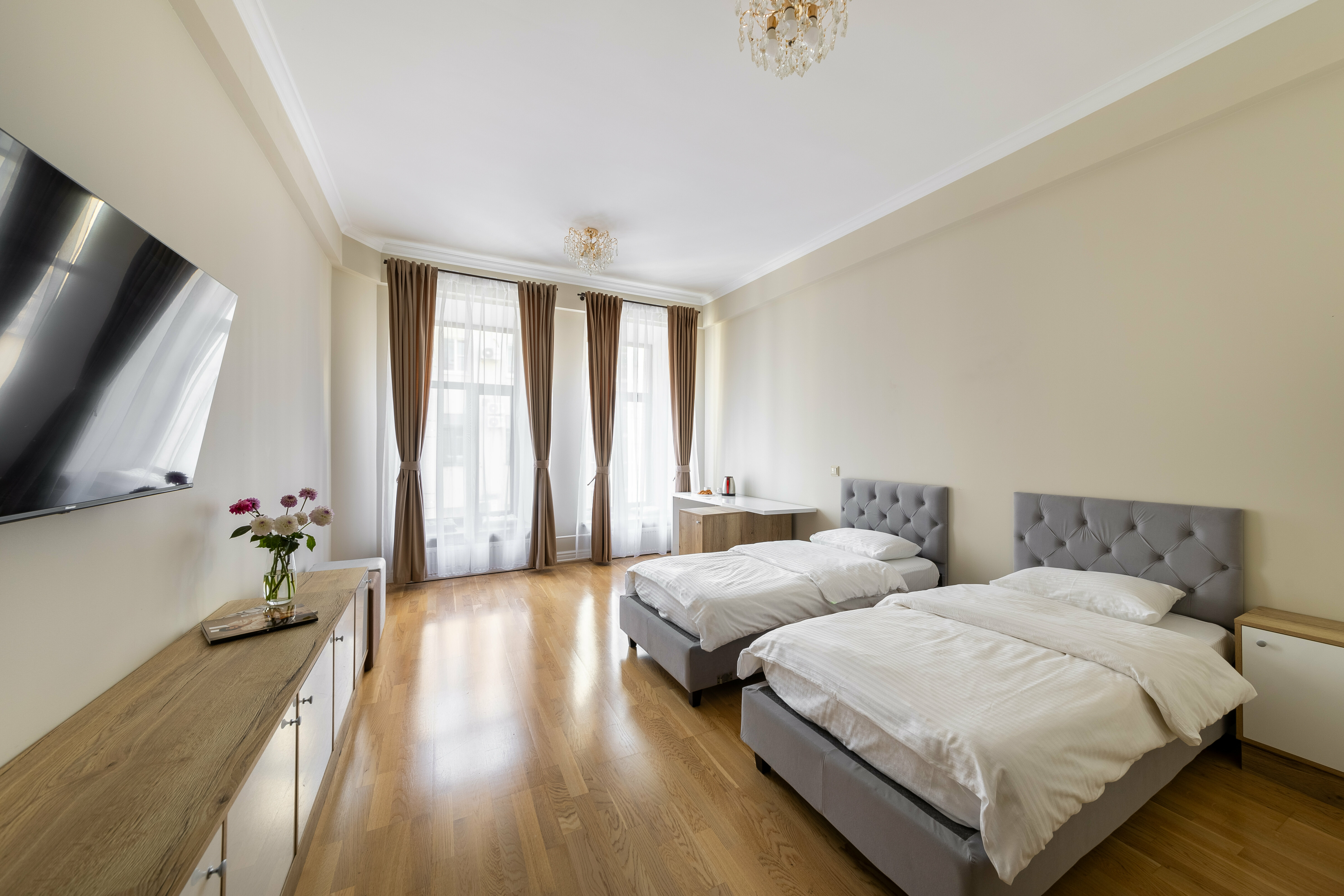 Стандартный двухместный номер с 1 кроватью или 2 отдельными кроватями