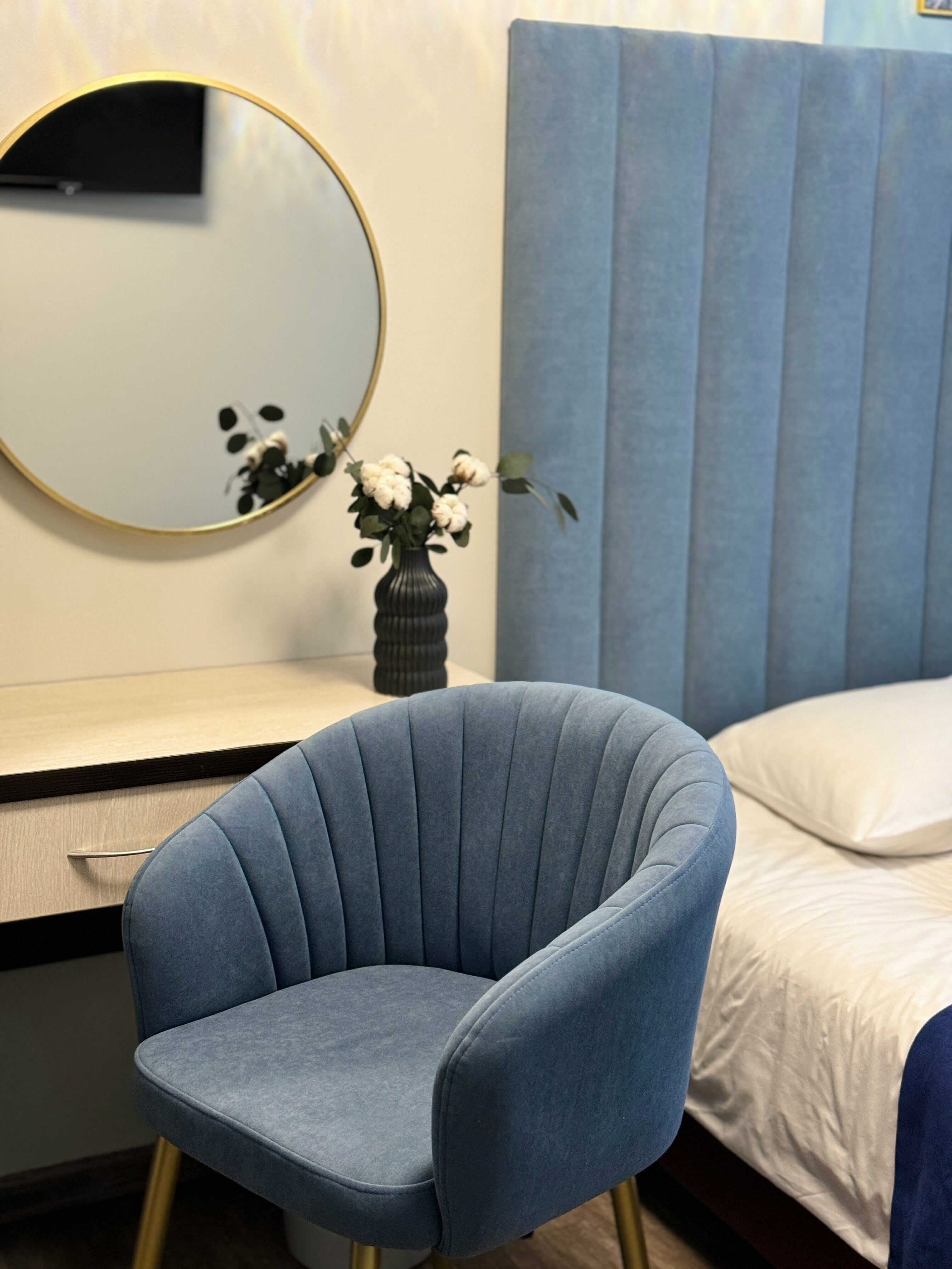 Одноместный номер с общим душем и туалетом