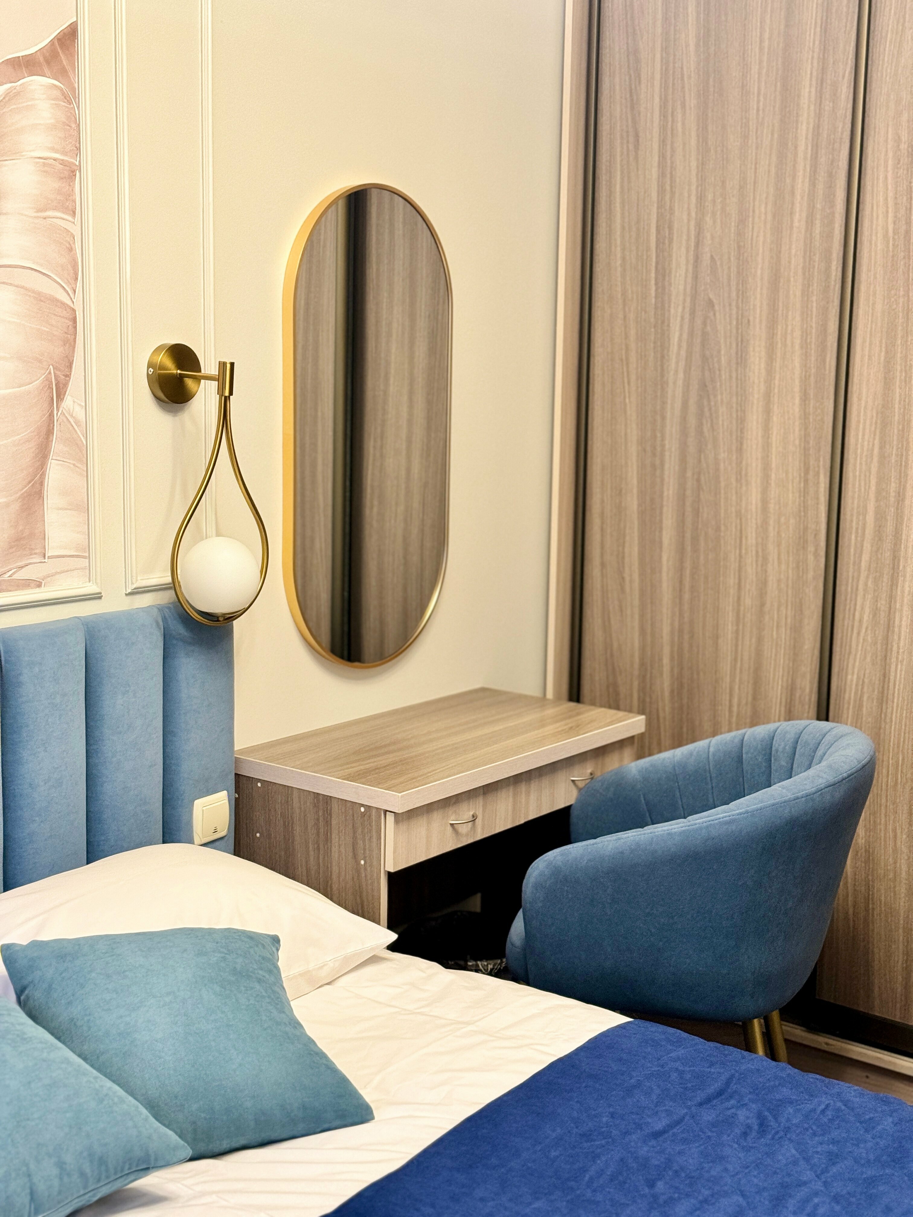 Двухместный номер с 1 кроватью и общим туалетом