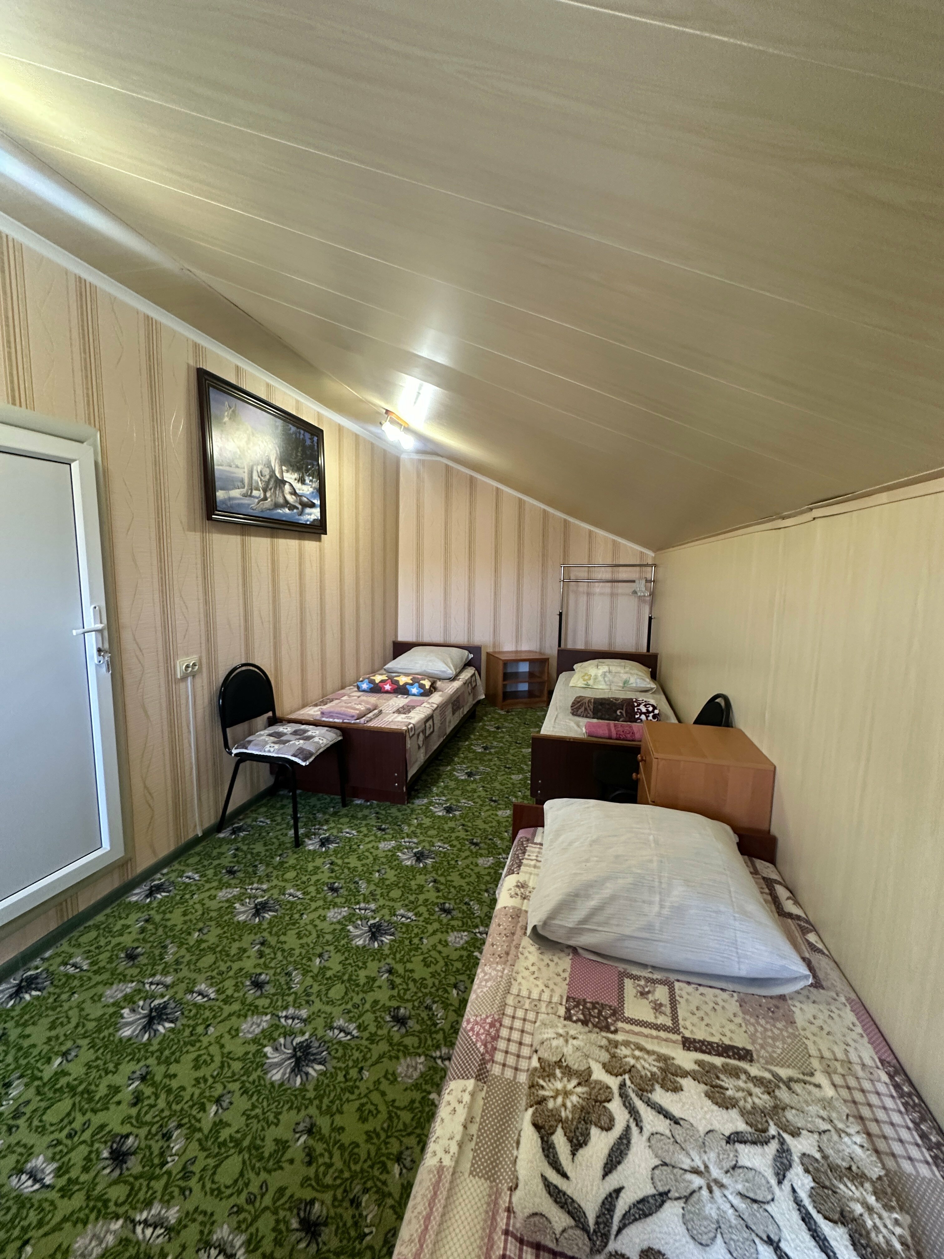 Бюджетный трехместный номер