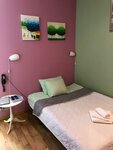 Одноместная комната с собственной мини - кухней для 2 взрослых / Single or Twin room with private mini - kitchenette в Пио