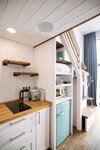 Уютный Tiny House с мансардным окном (Дом1). Заезд в 15.00, выезд до 12.00. в Sheluha house