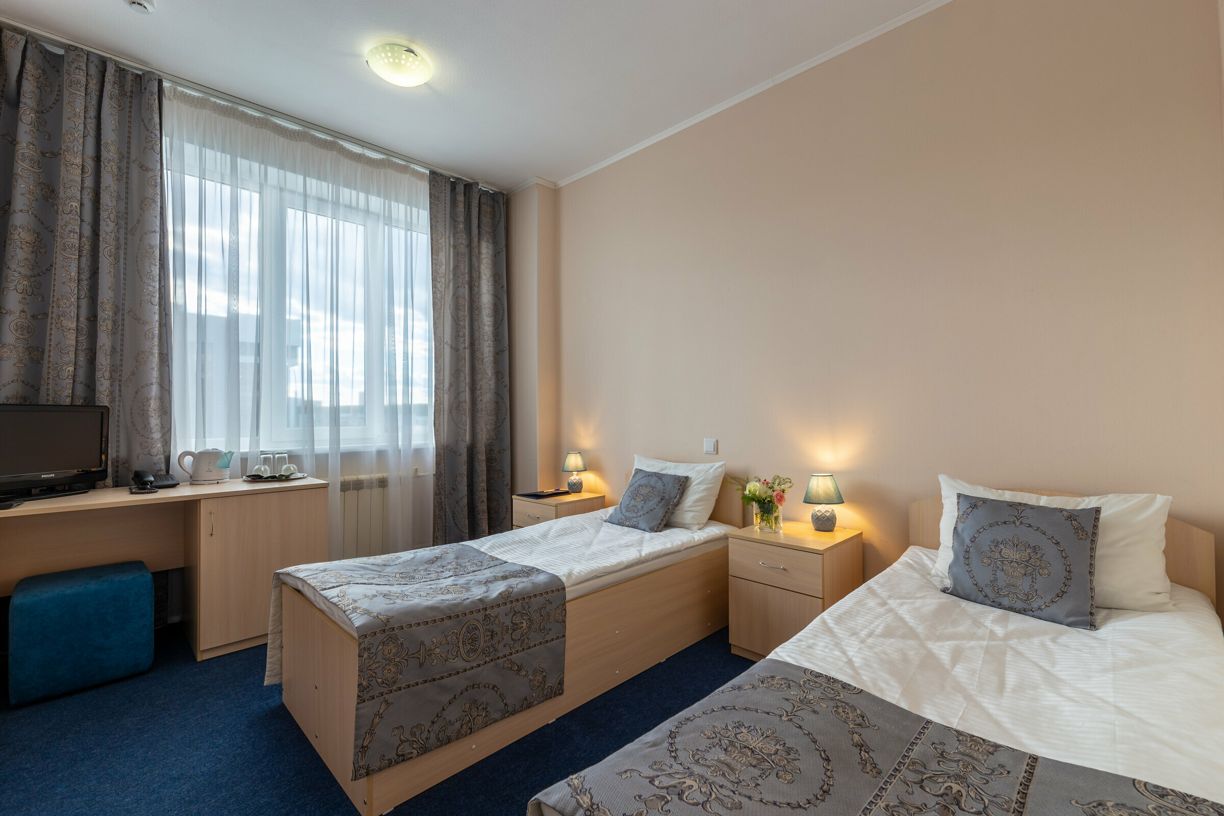 Двухместный номер с 2 отдельными кроватями